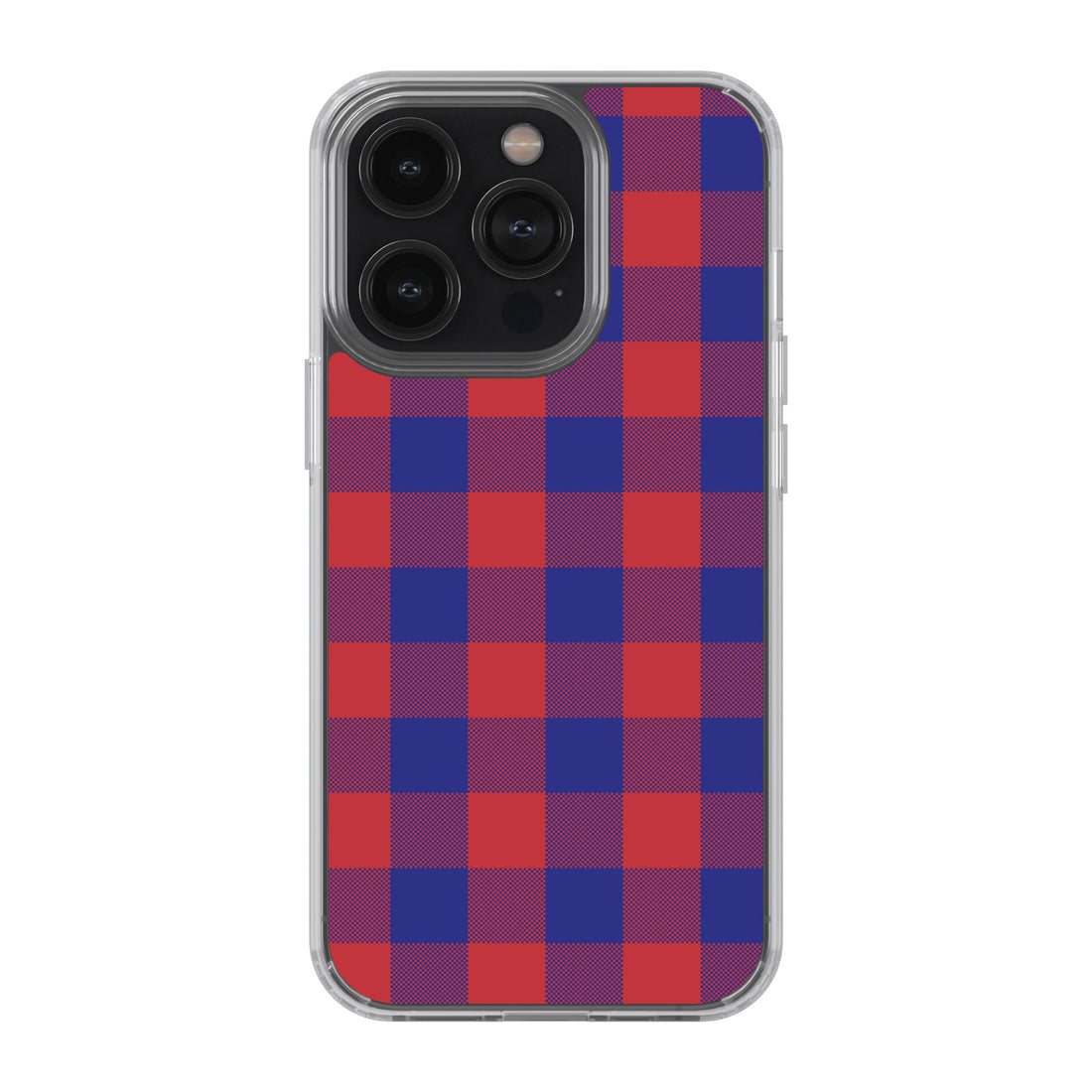 Blue Red Buffalo Check Phone Cover