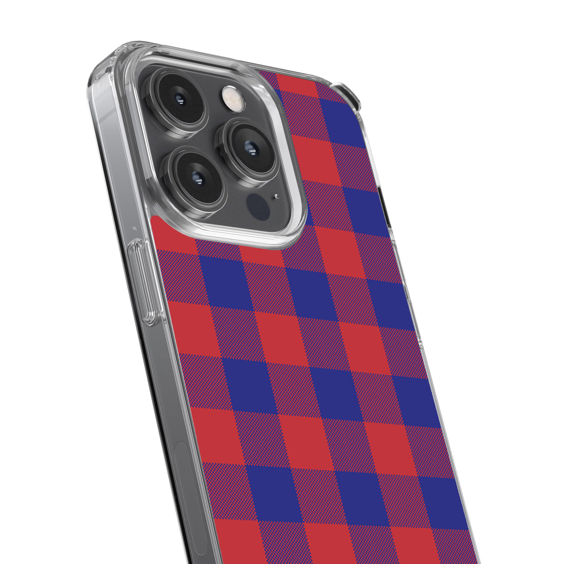 Blue Red Buffalo Check Phone Cover