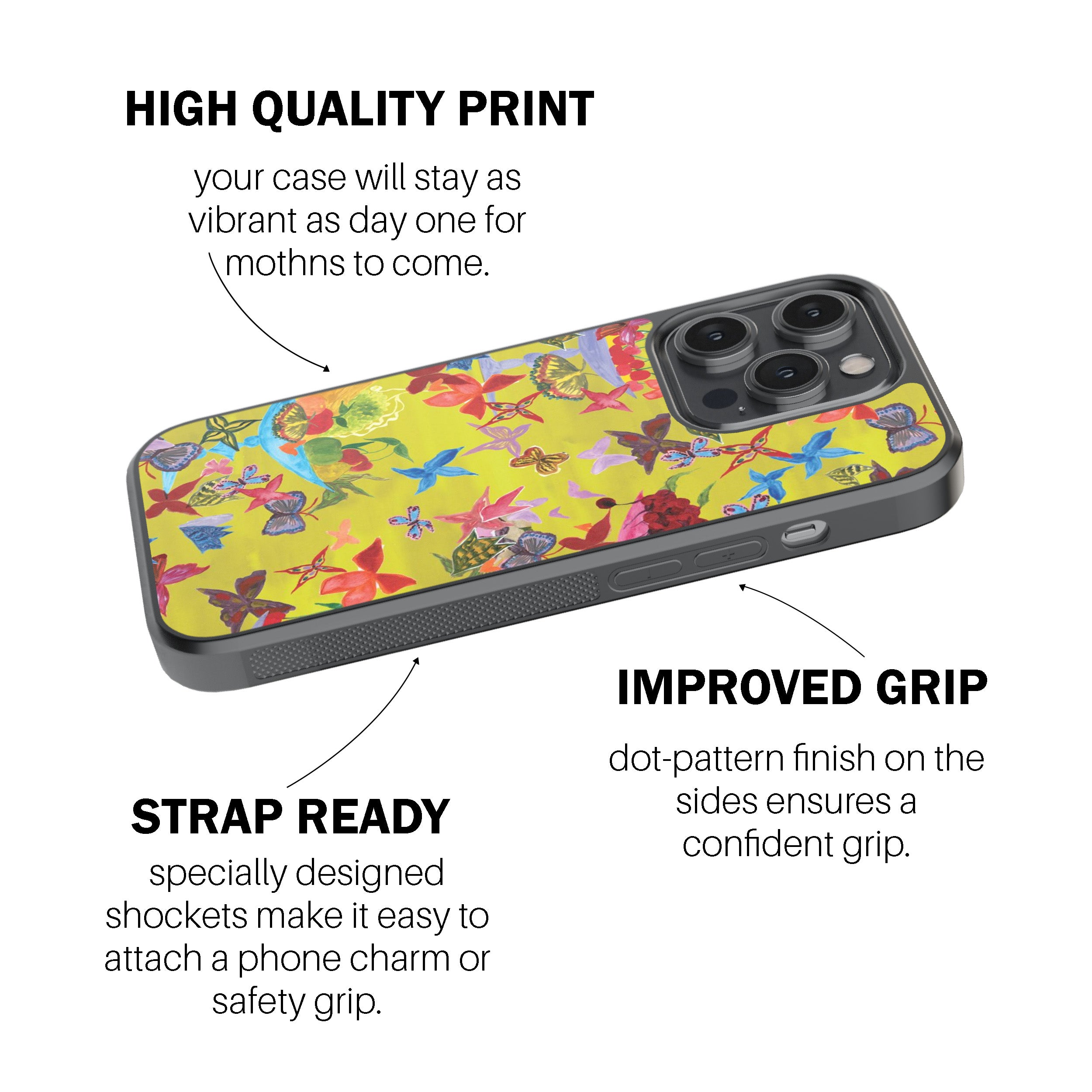 Butterfly Kaleidoscope Phone Cover