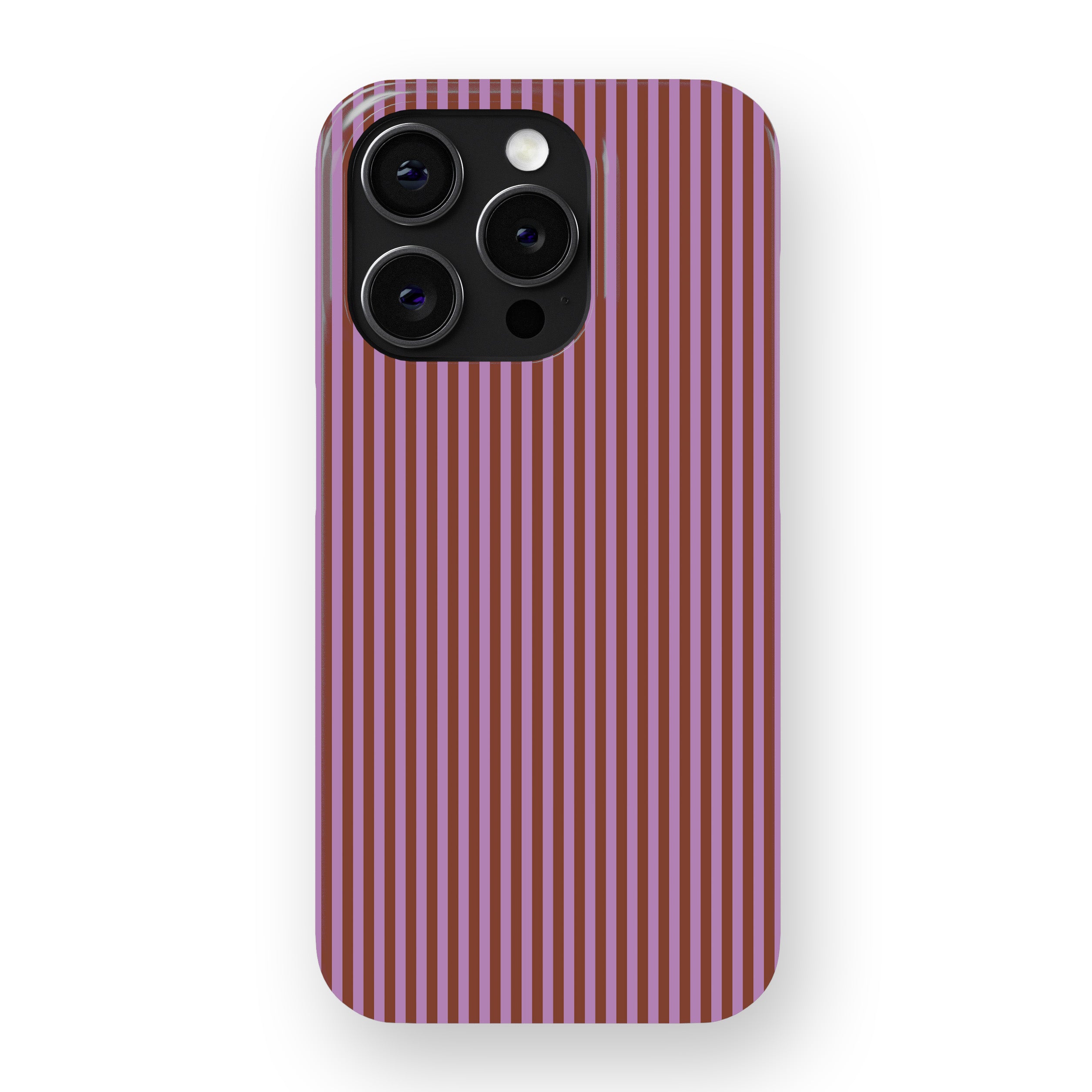Cerise Stripe Phone Cover