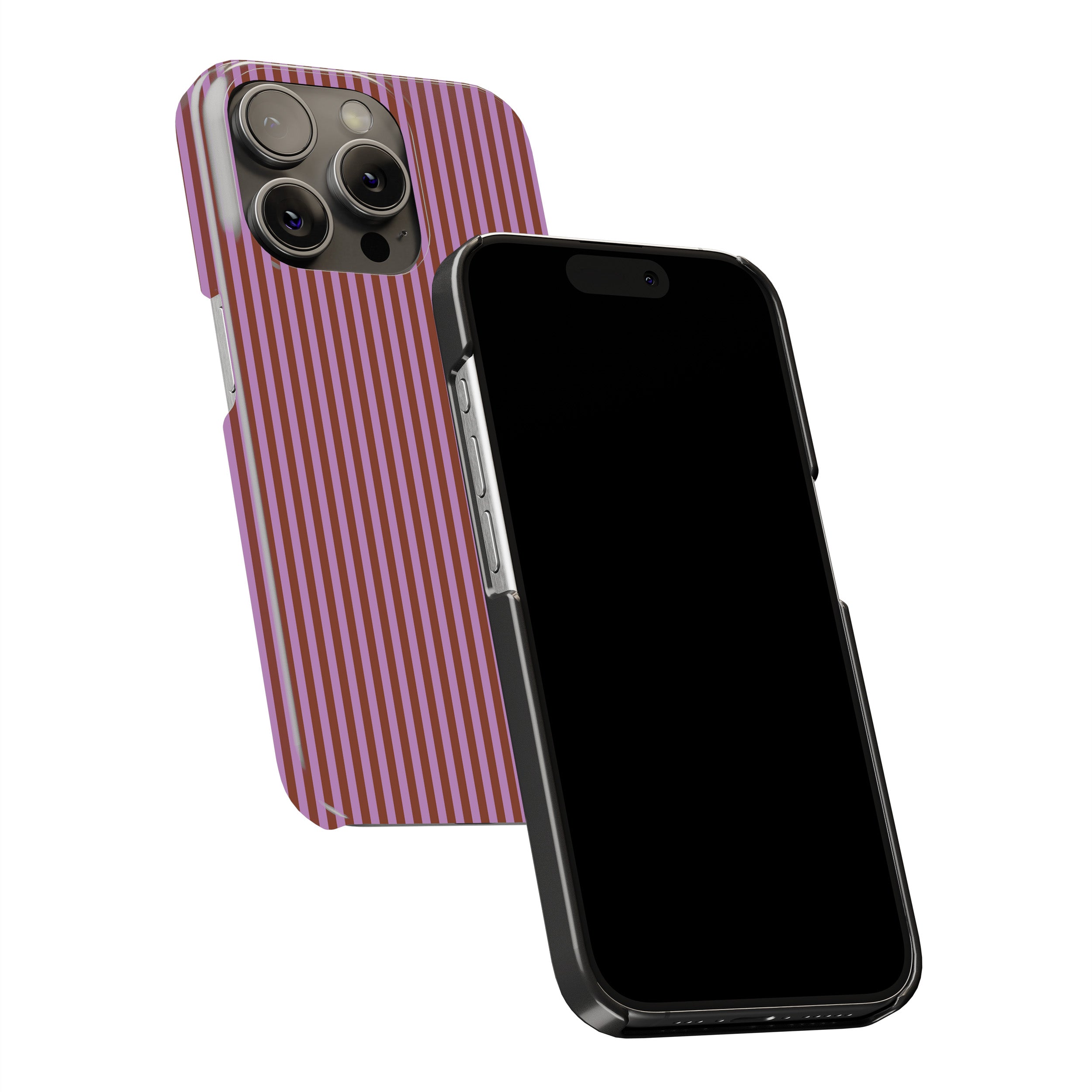 Cerise Stripe Phone Cover