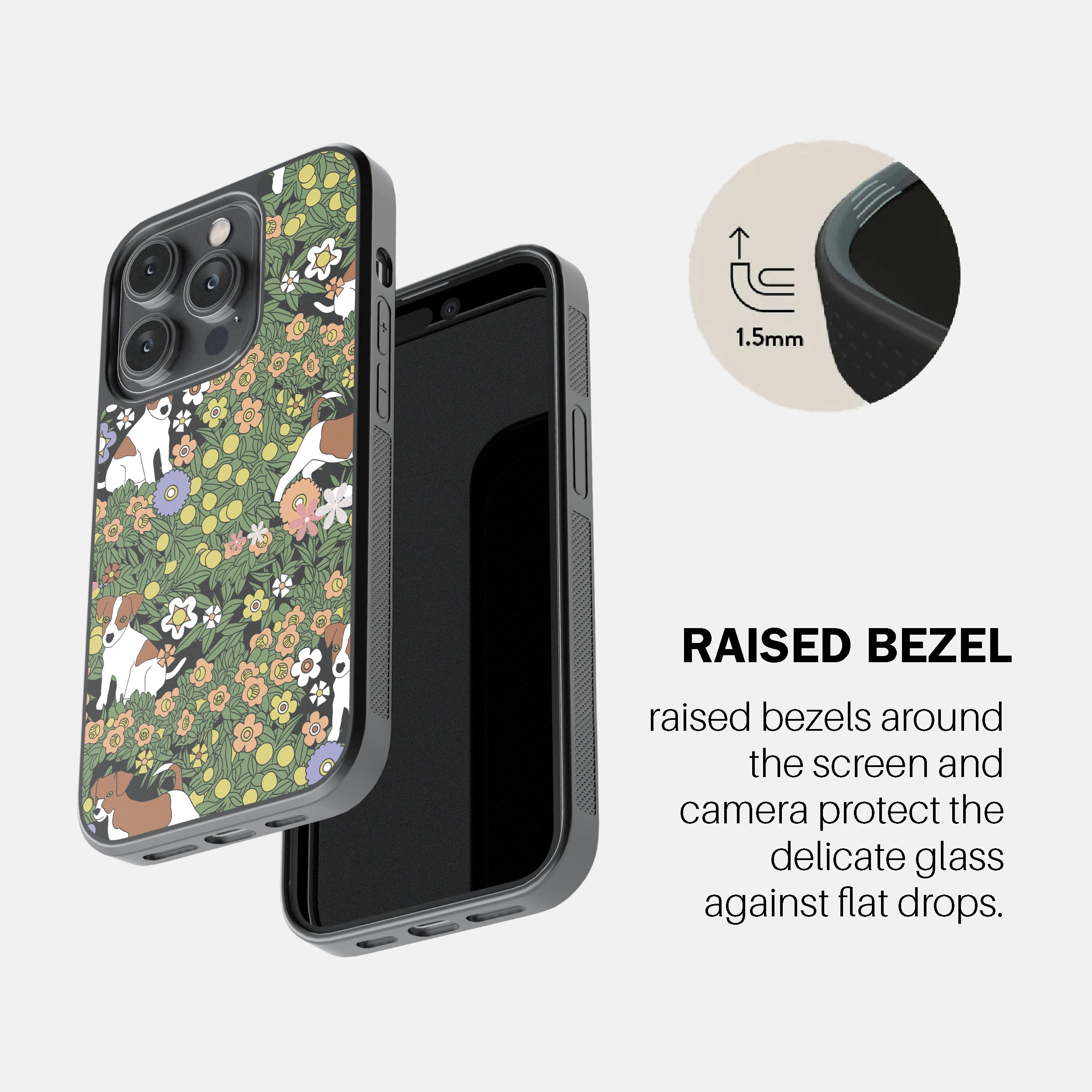 Chamomile Terrier Phone Cover