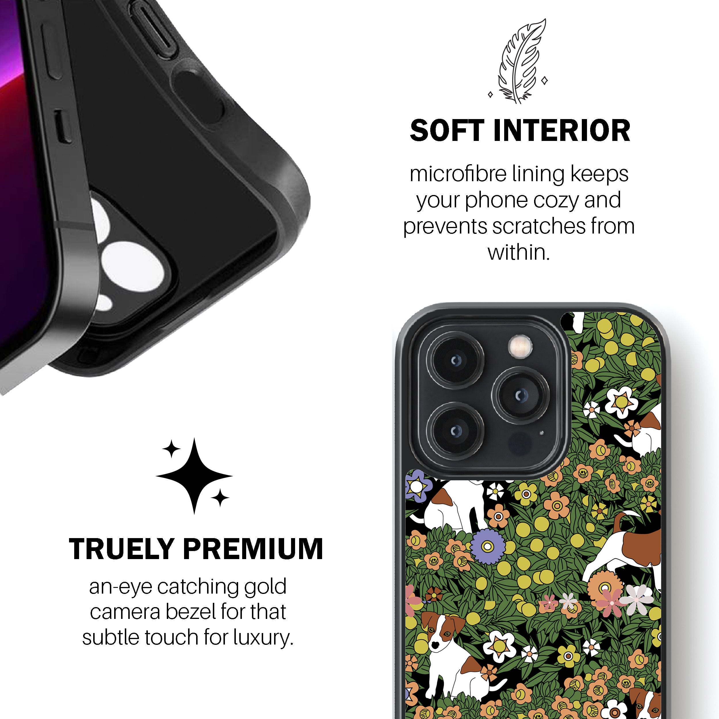 Chamomile Terrier Phone Cover