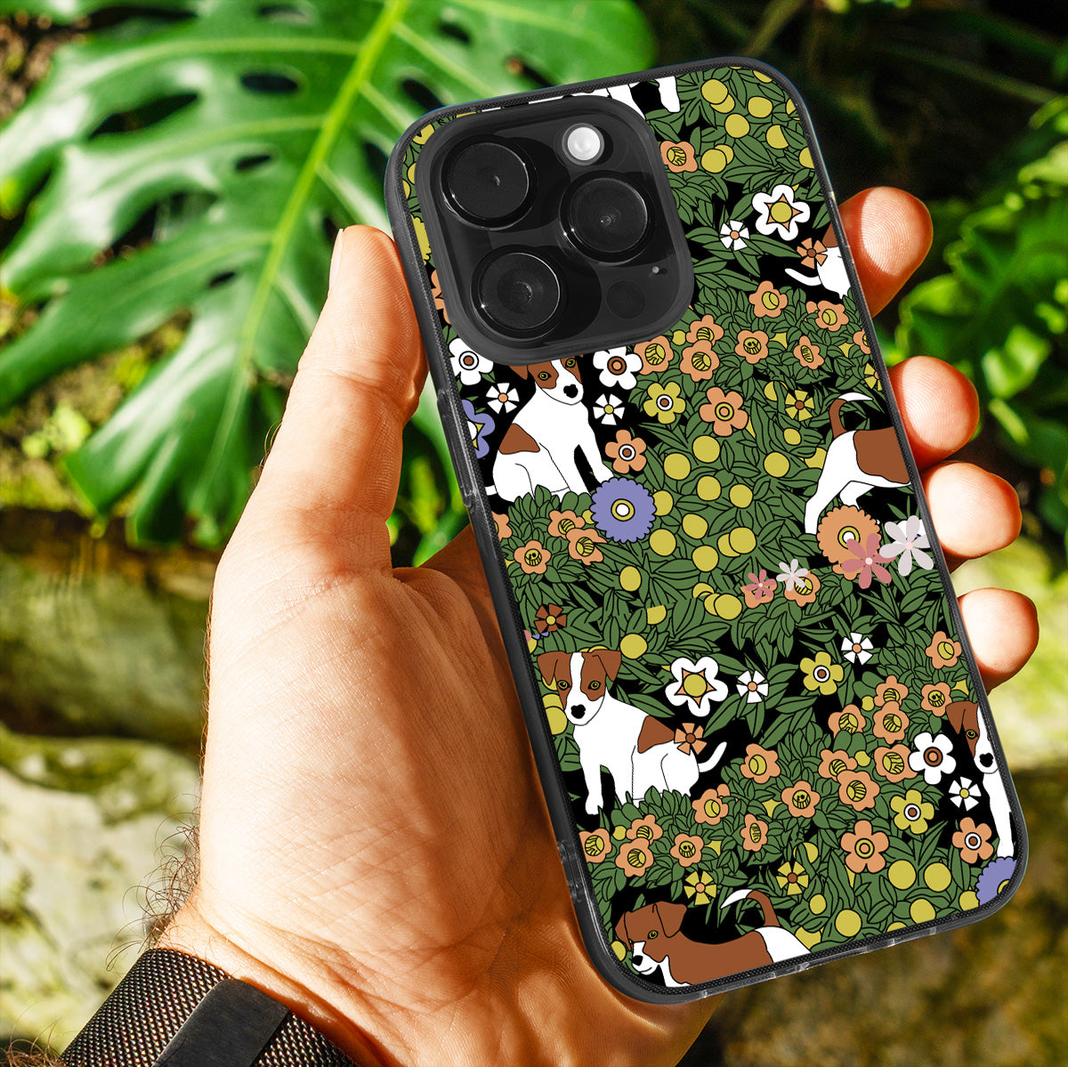 Chamomile Terrier Phone Cover