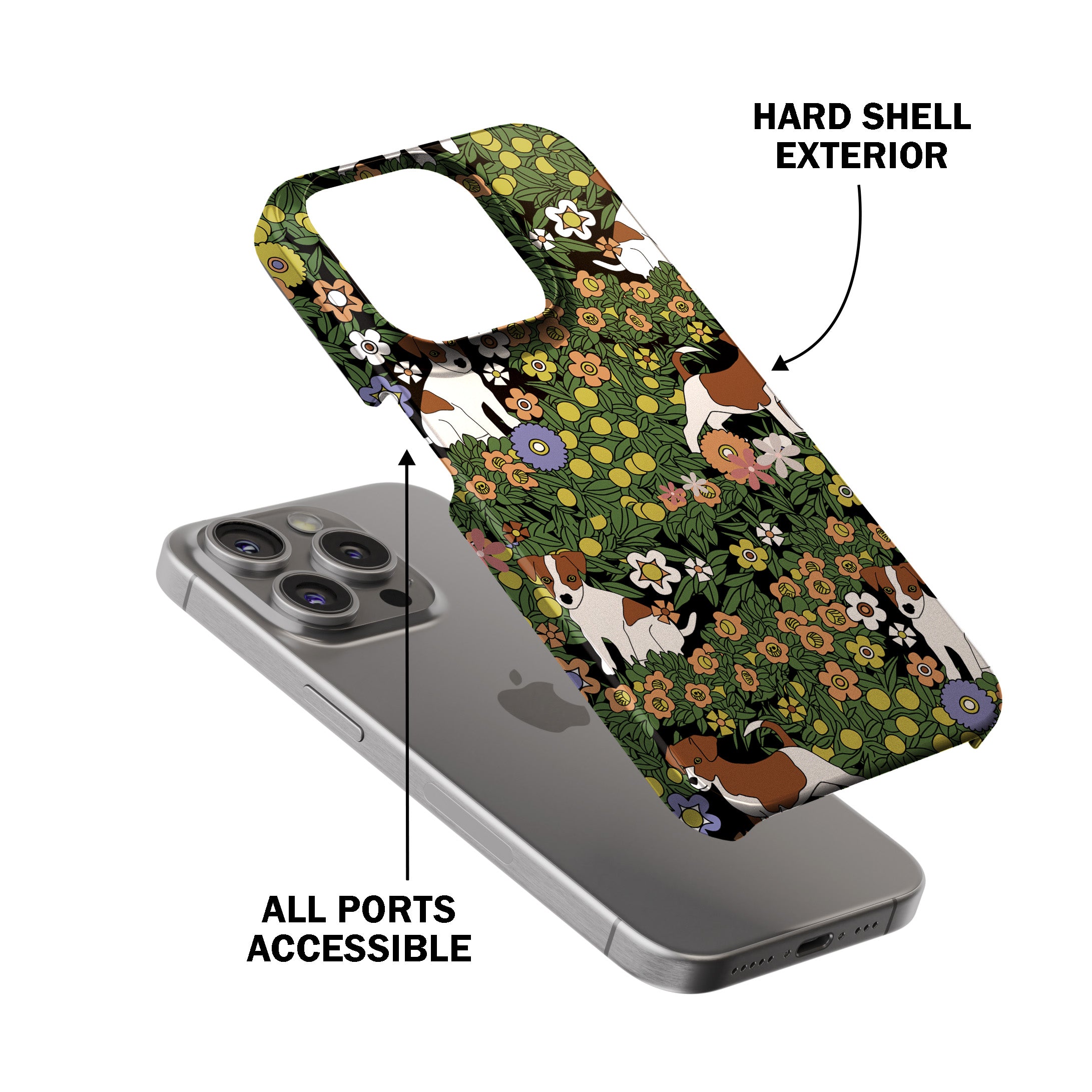 Chamomile Terrier Phone Cover