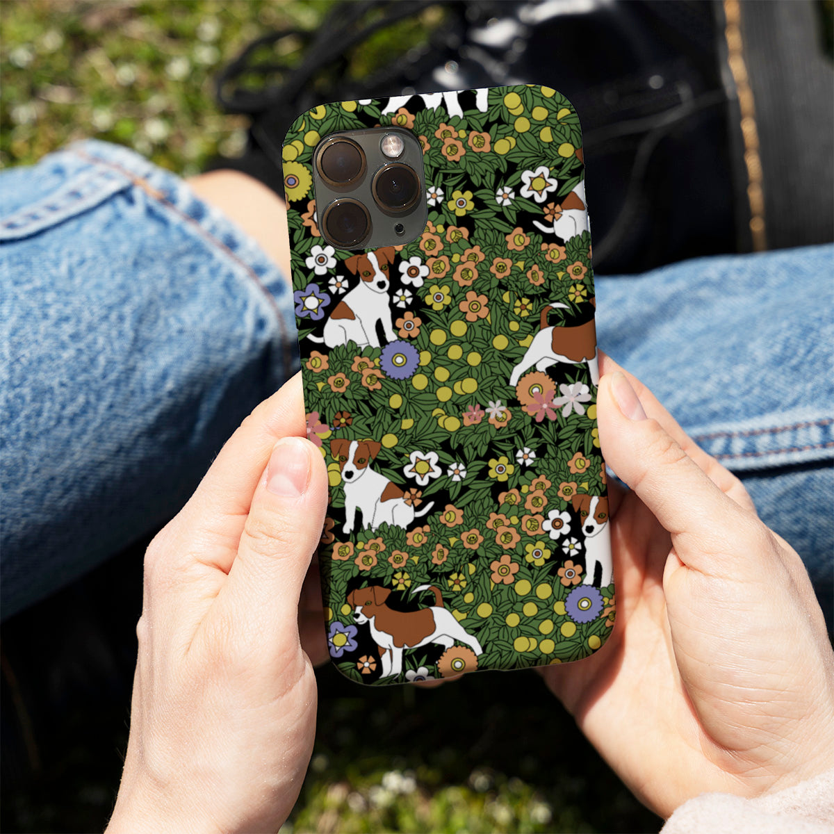 Chamomile Terrier Phone Cover