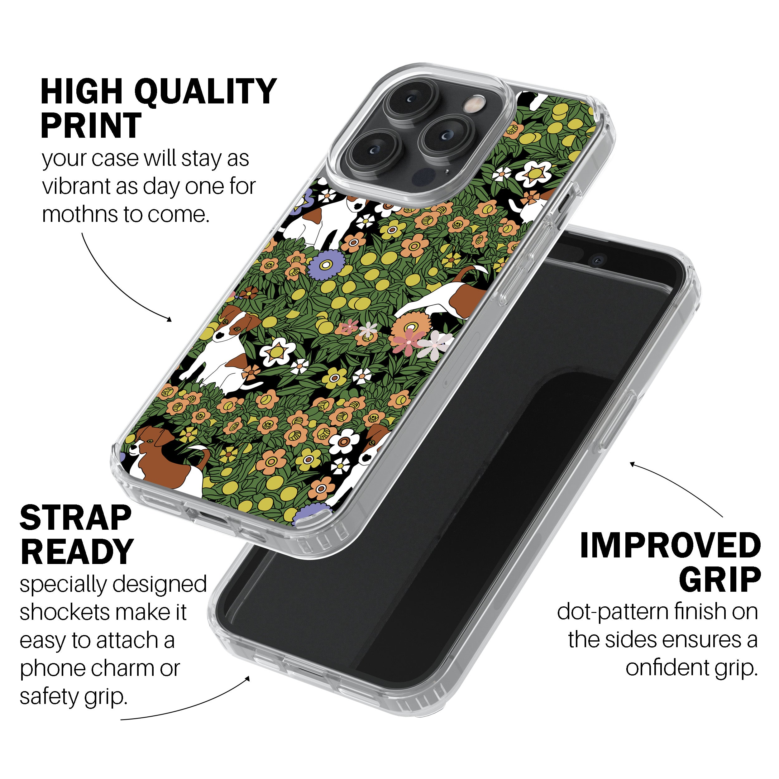 Chamomile Terrier Phone Cover