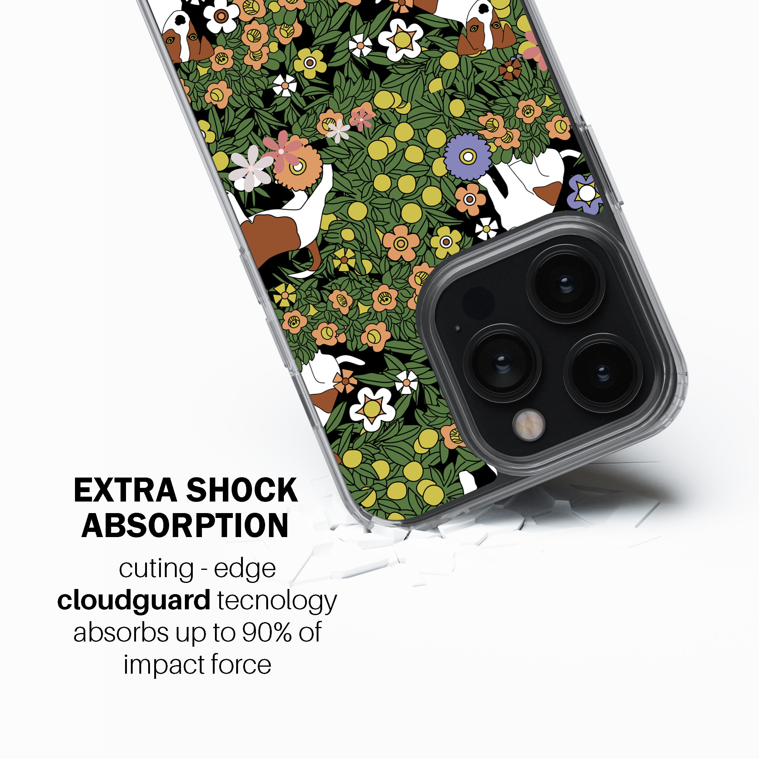 Chamomile Terrier Phone Cover