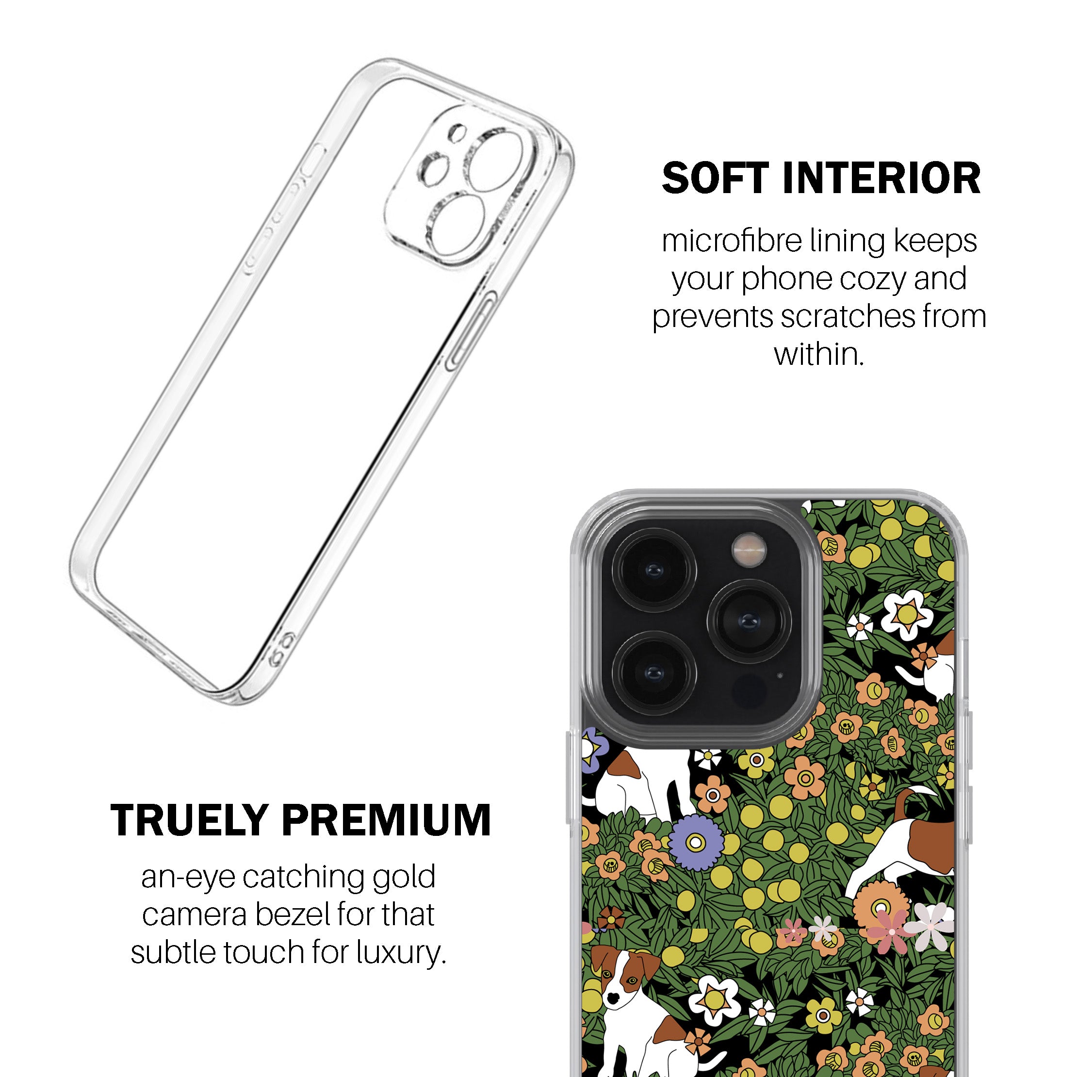 Chamomile Terrier Phone Cover