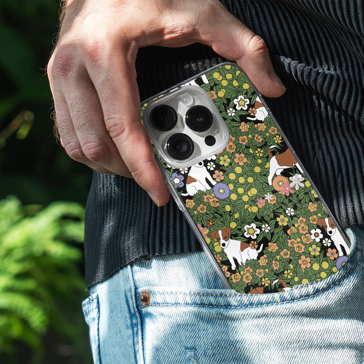 Chamomile Terrier Phone Cover