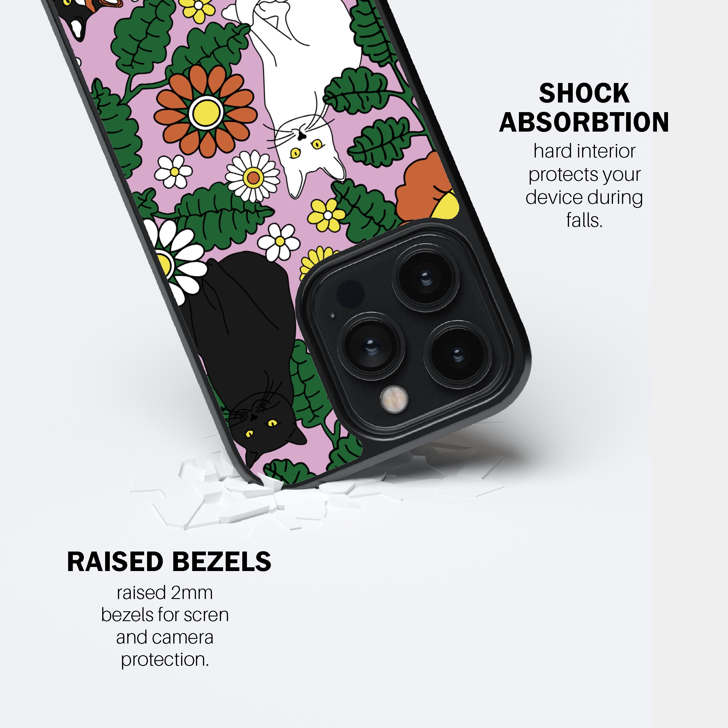 Daisy Cat Phone Cover