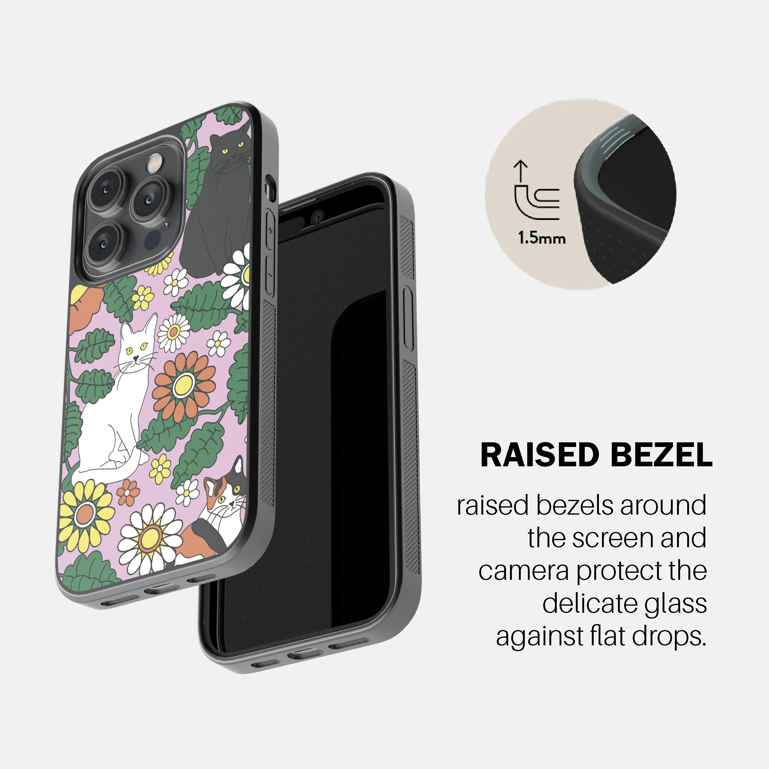 Daisy Cat Phone Cover