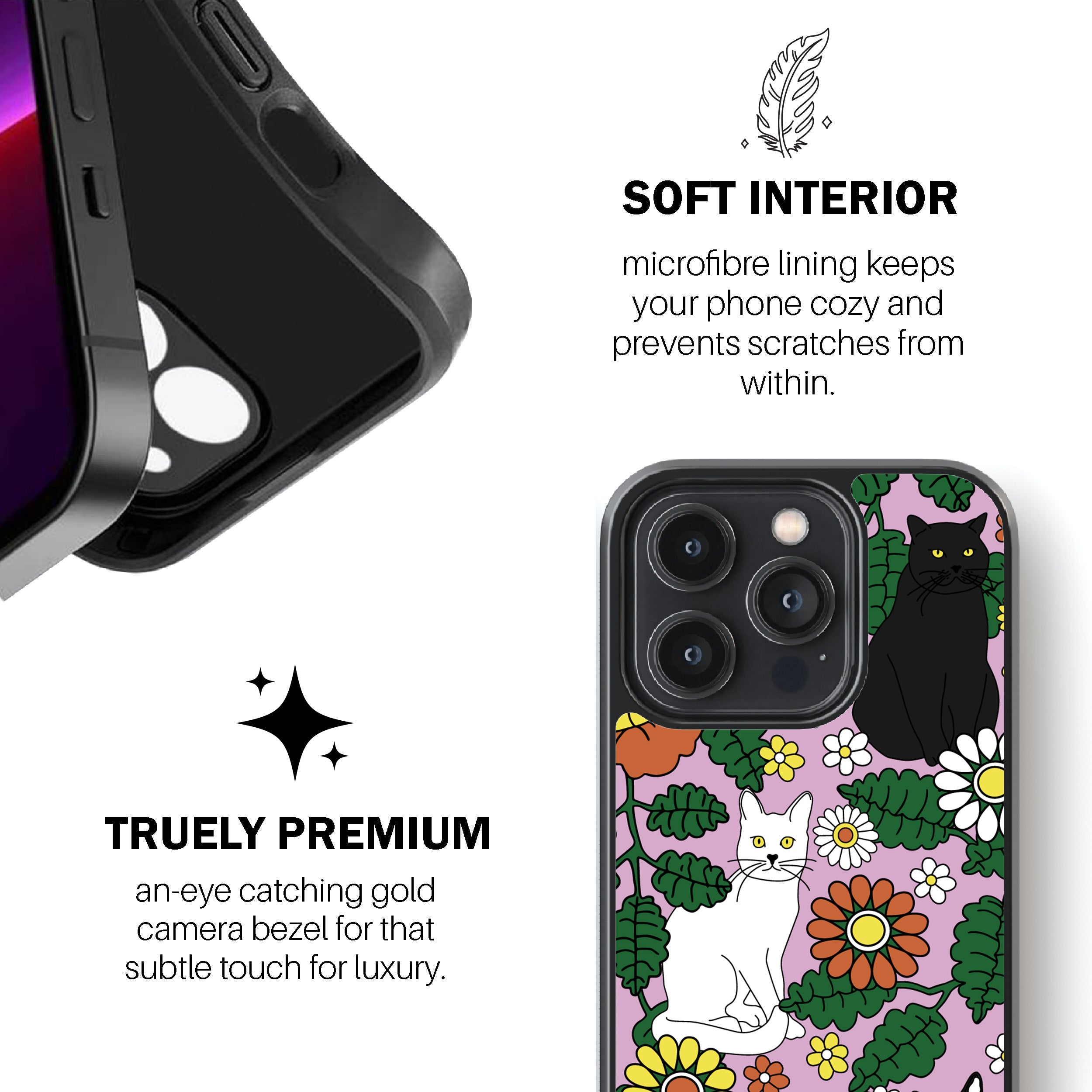 Daisy Cat Phone Cover