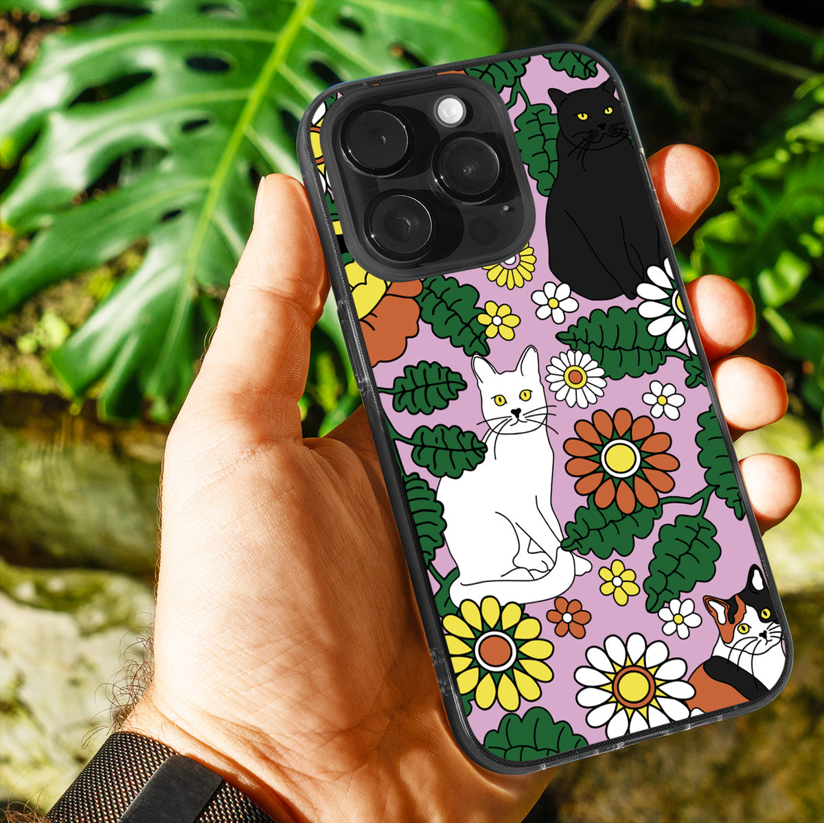 Daisy Cat Phone Cover