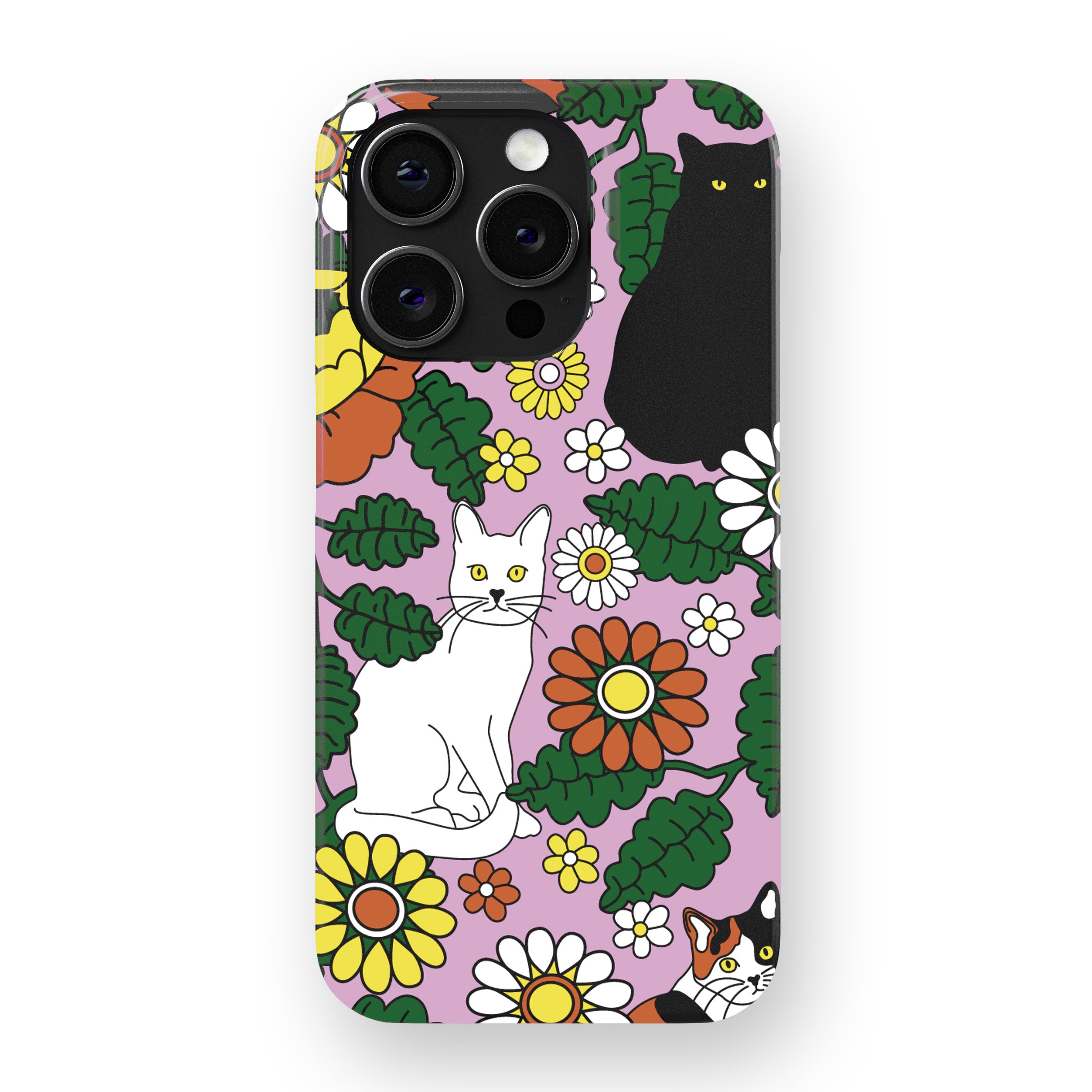 Daisy Cat Phone Cover