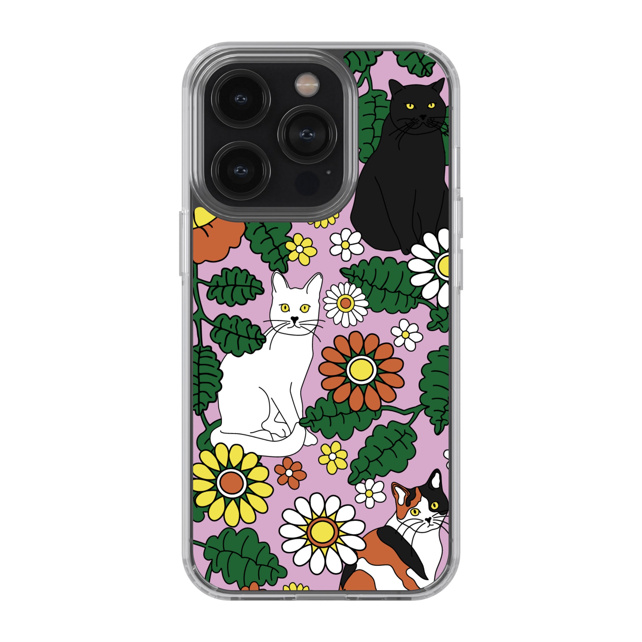 Daisy Cat Phone Cover