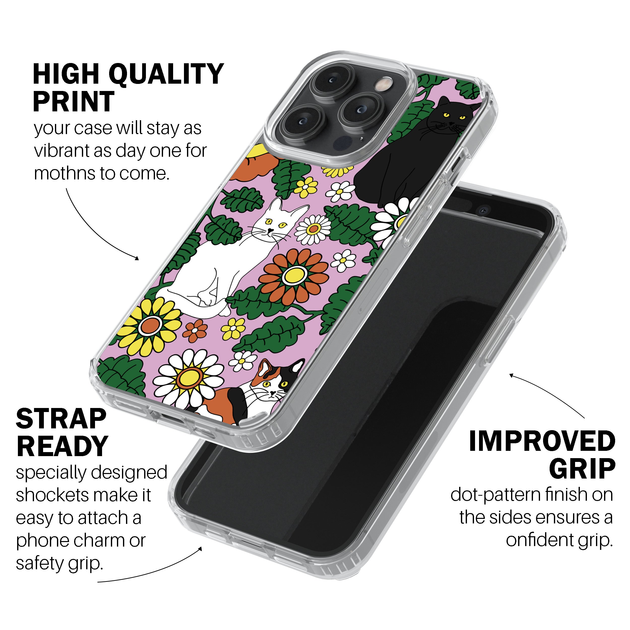 Daisy Cat Phone Cover