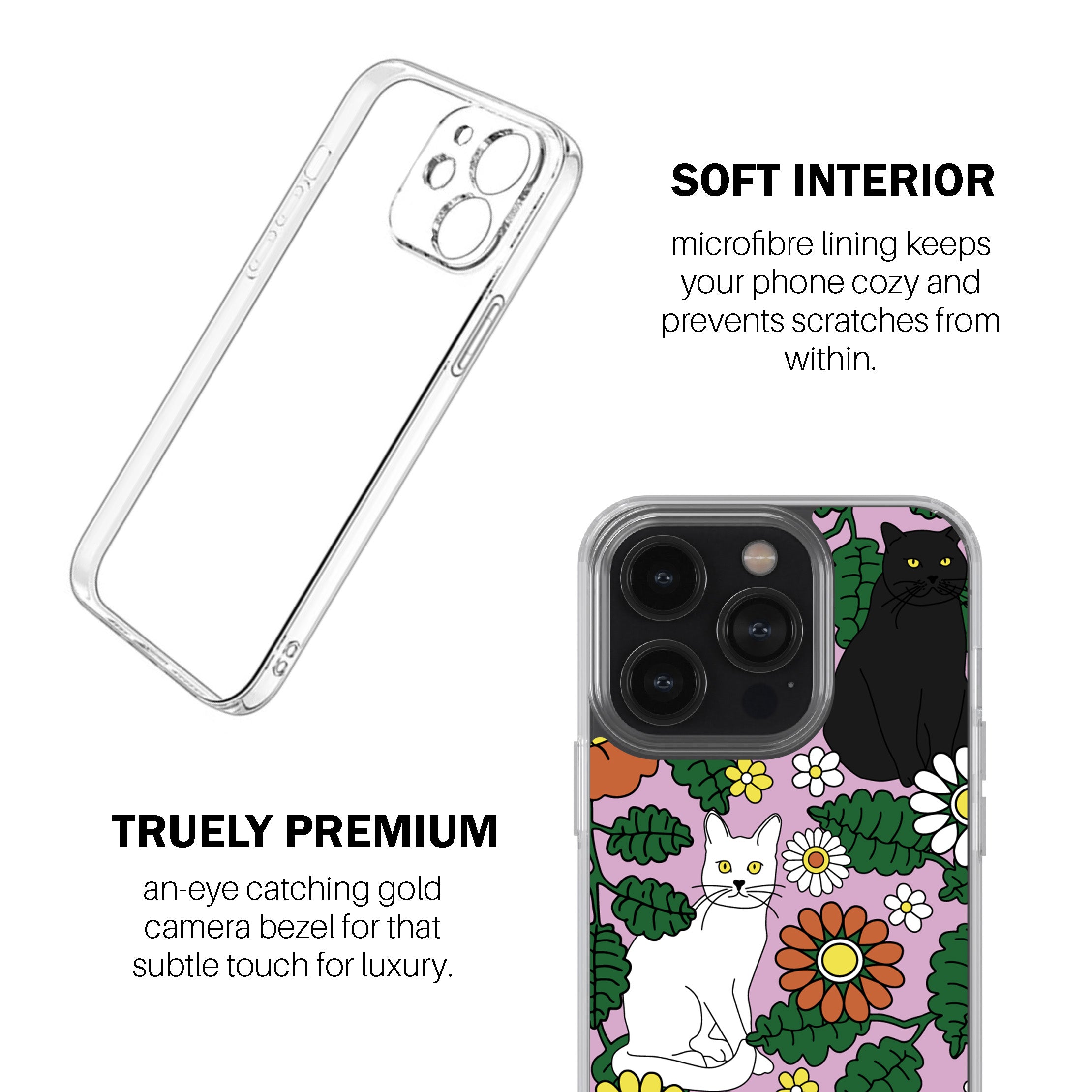 Daisy Cat Phone Cover