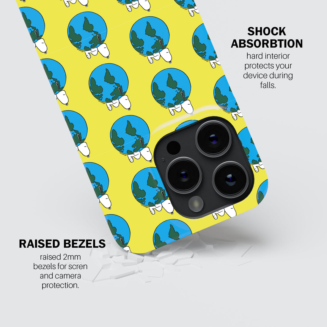 Earth Snoopy Phone Cover