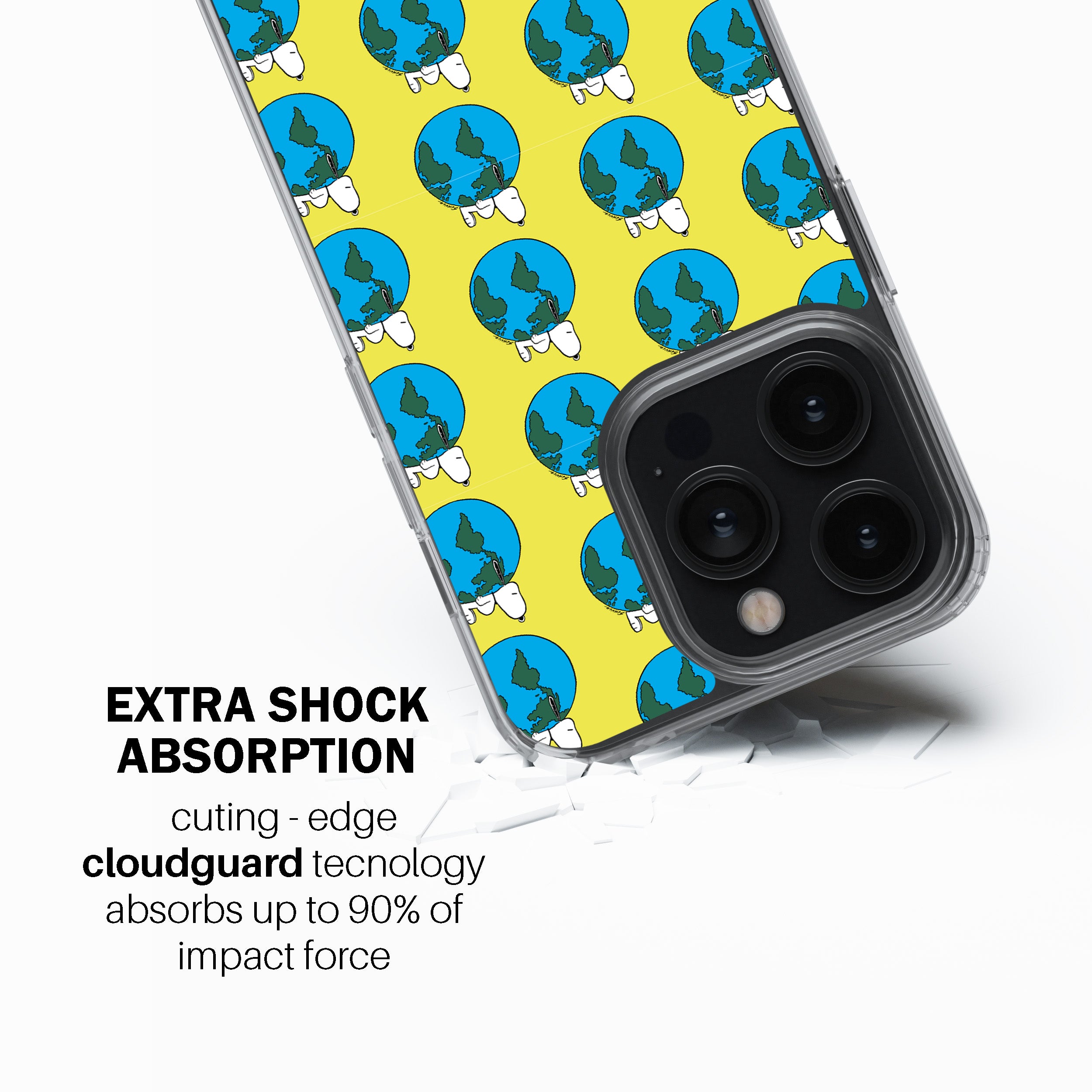 Earth Snoopy Phone Cover