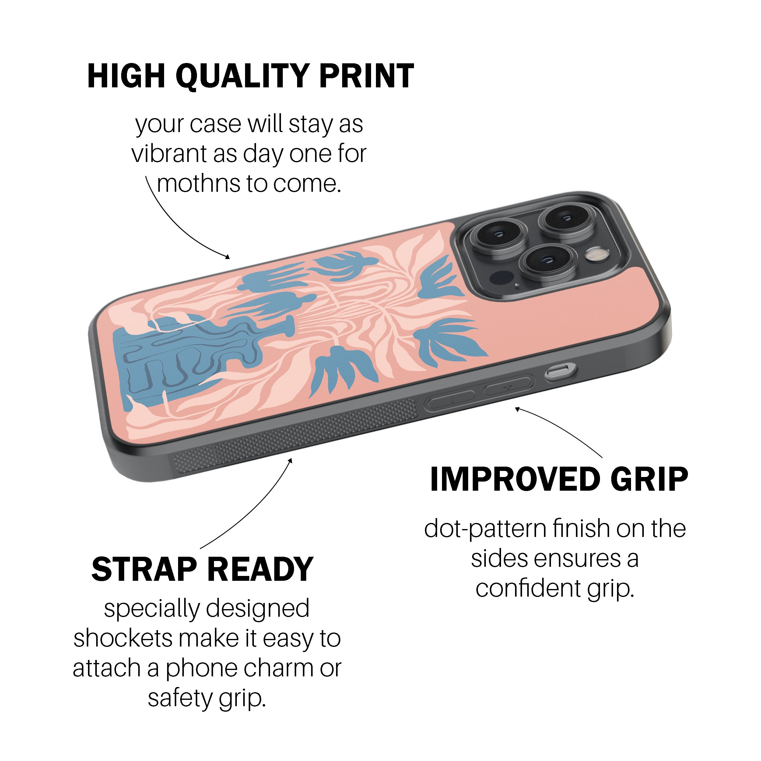 Orchid Pop Phone Cover