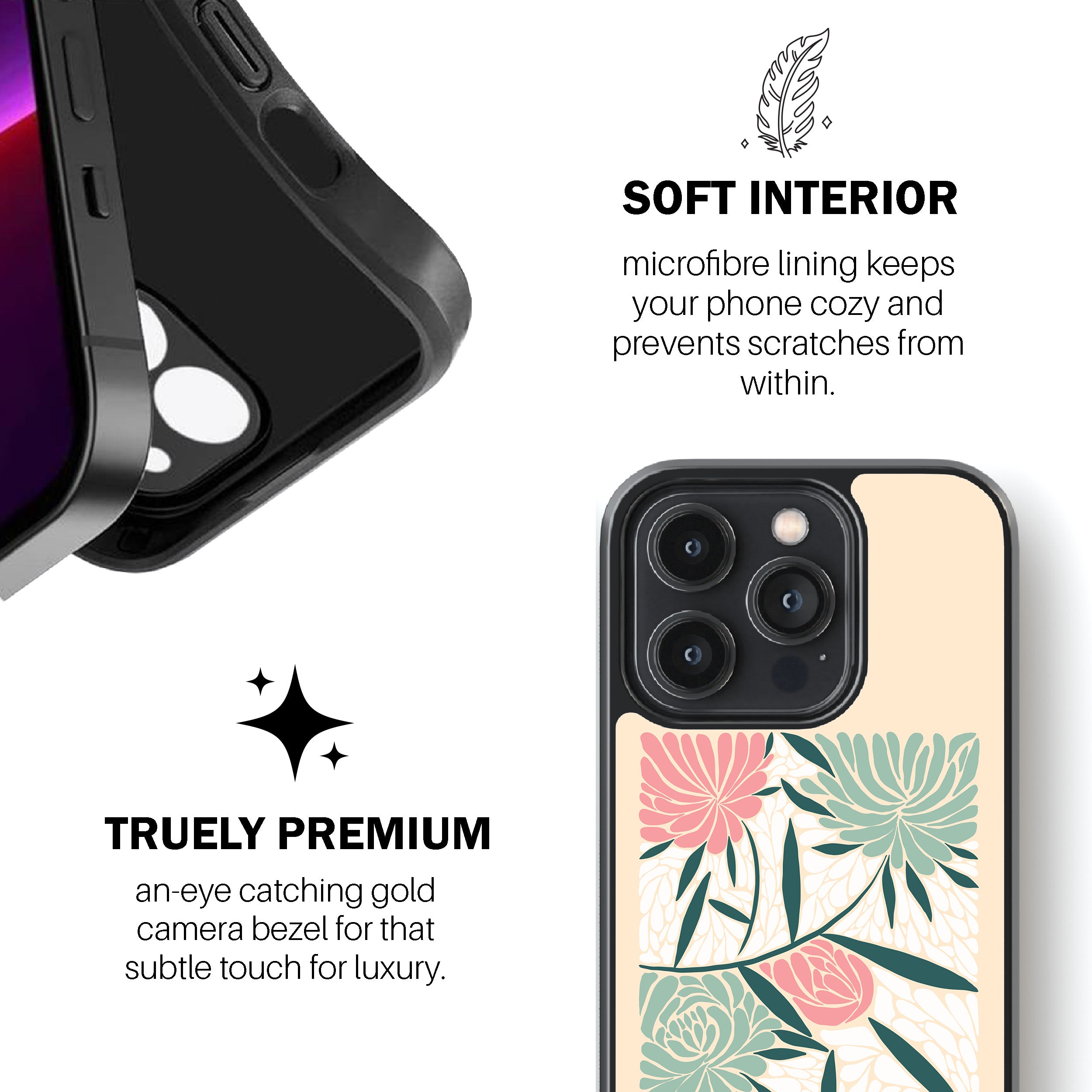 Retro Blossom Phone Cover