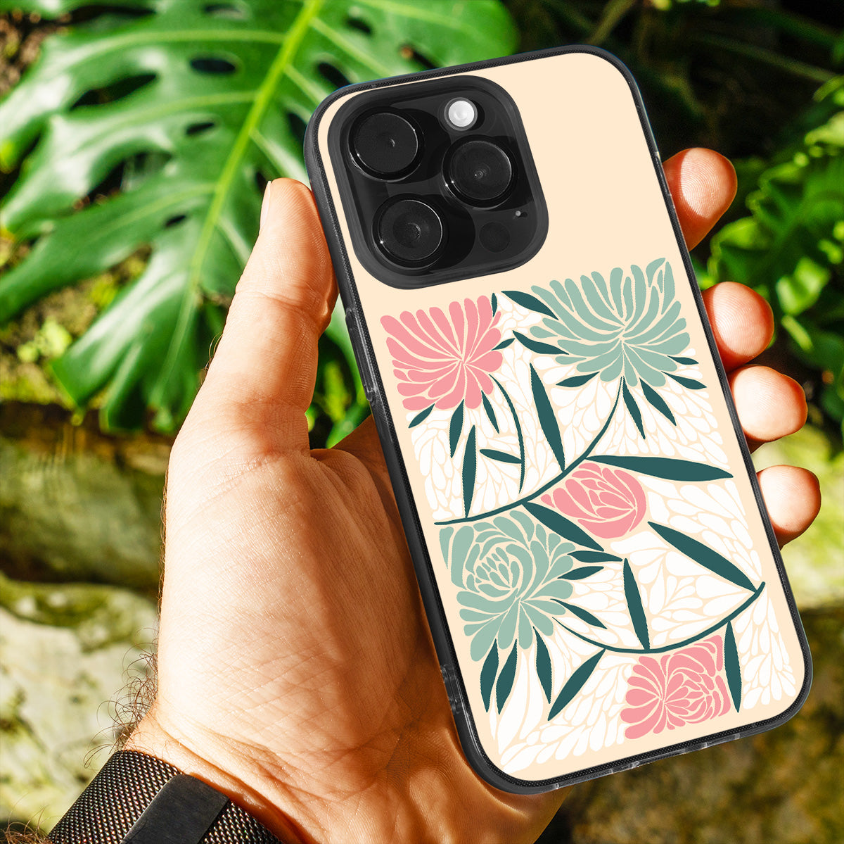 Retro Blossom Phone Cover