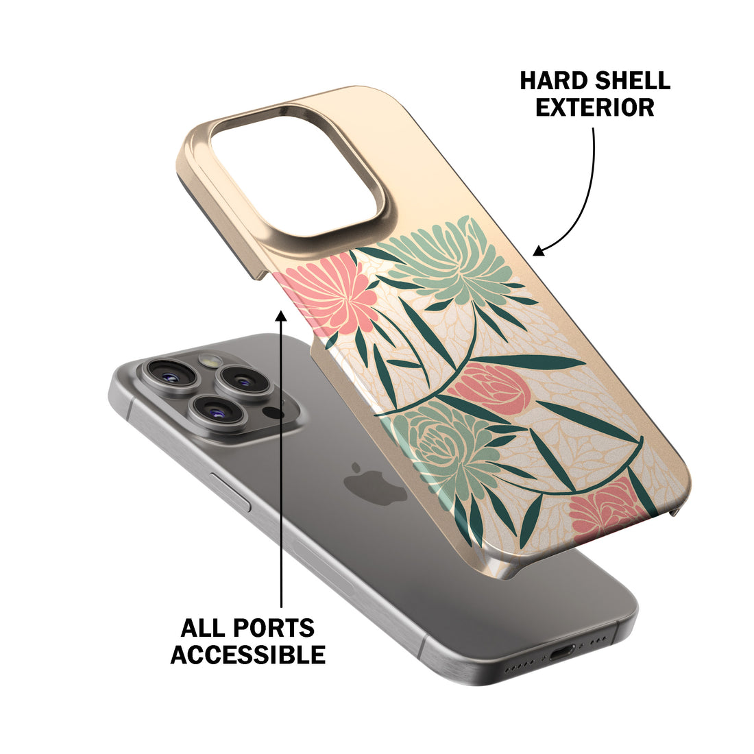 Retro Blossom Phone Cover