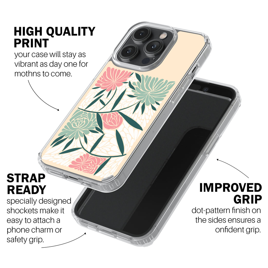 Retro Blossom Phone Cover