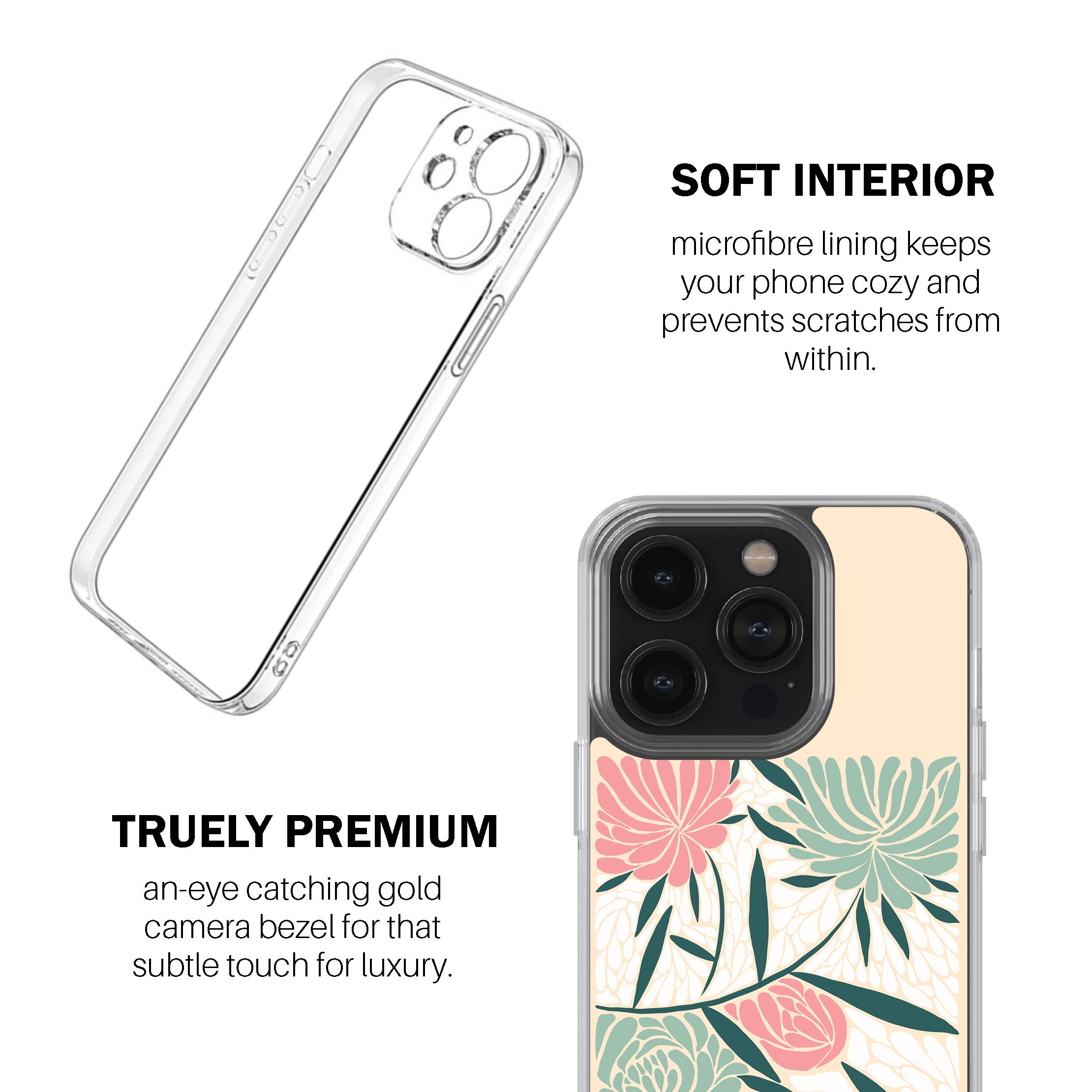 Retro Blossom Phone Cover