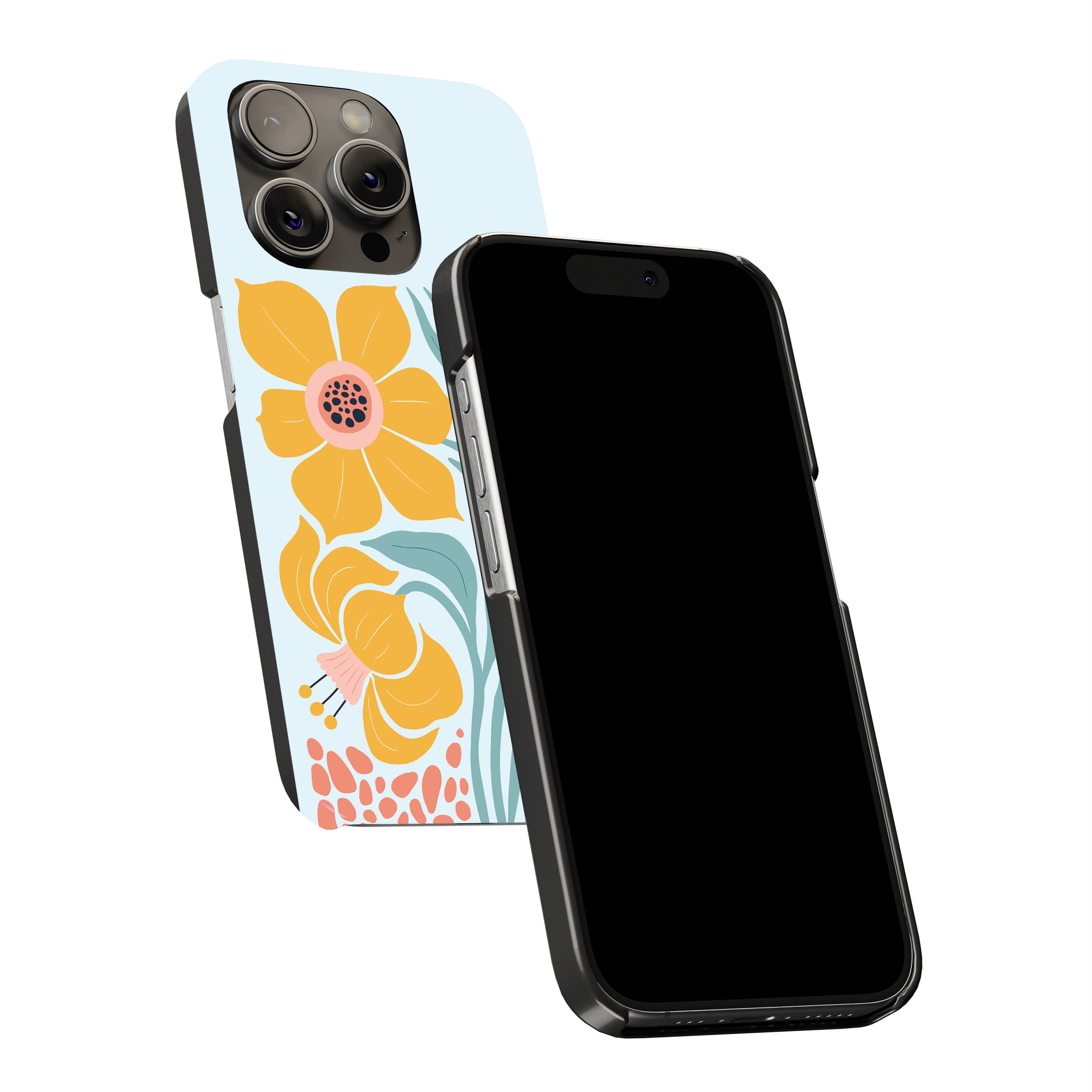 Flaming Hibiscus Phone Cover