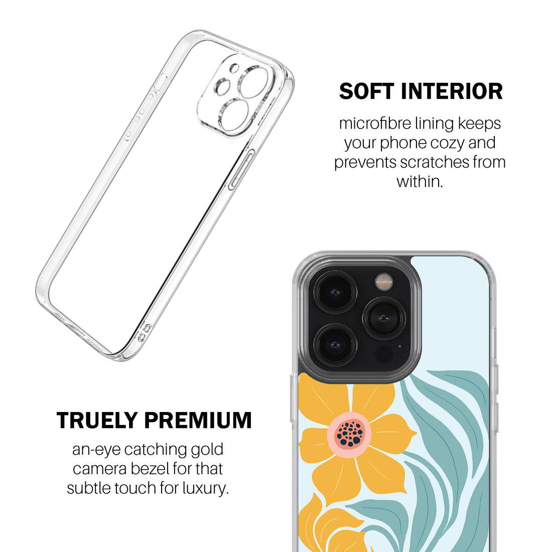 Flaming Hibiscus Phone Cover