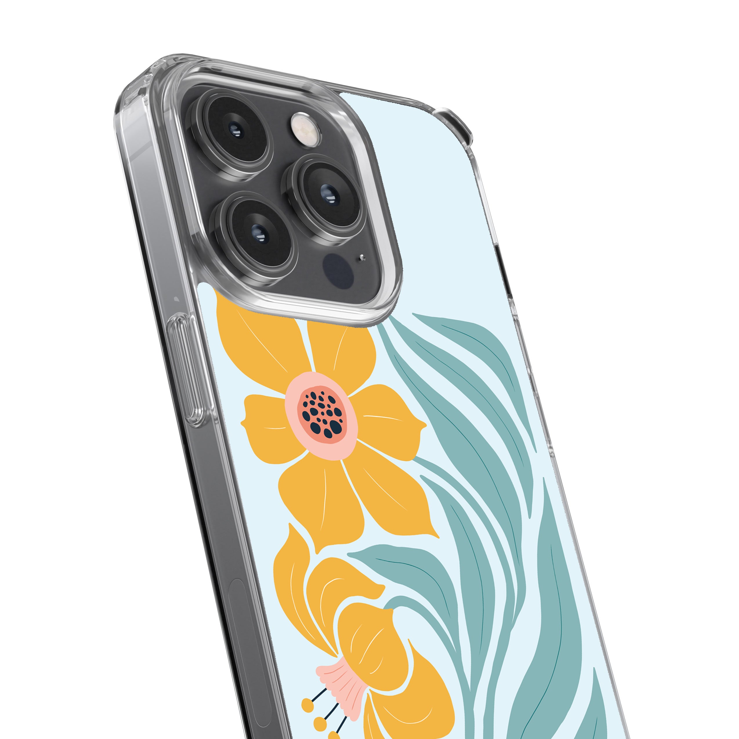 Flaming Hibiscus Phone Cover