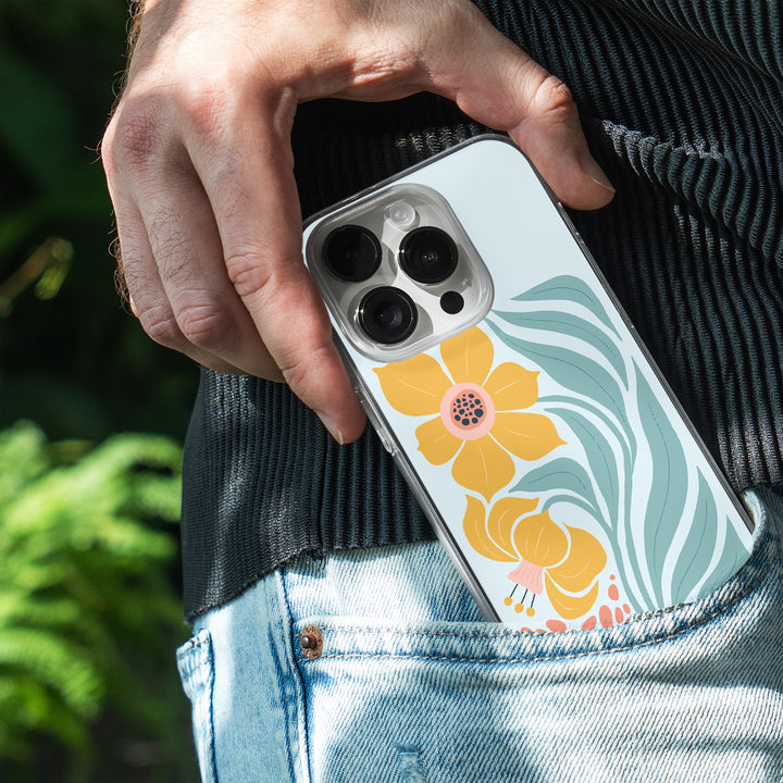 Flaming Hibiscus Phone Cover