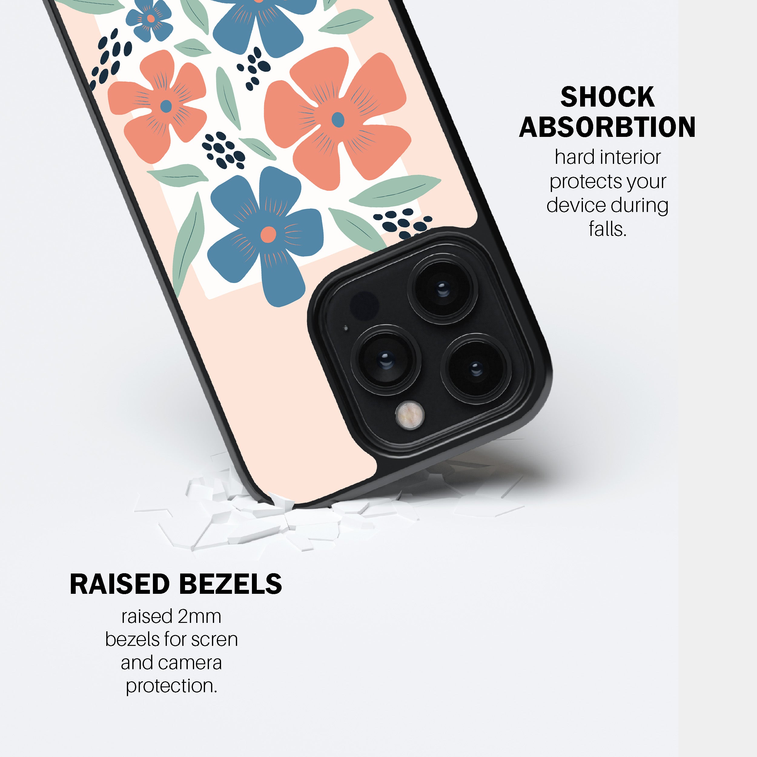 Ivory Bloom Phone Cover