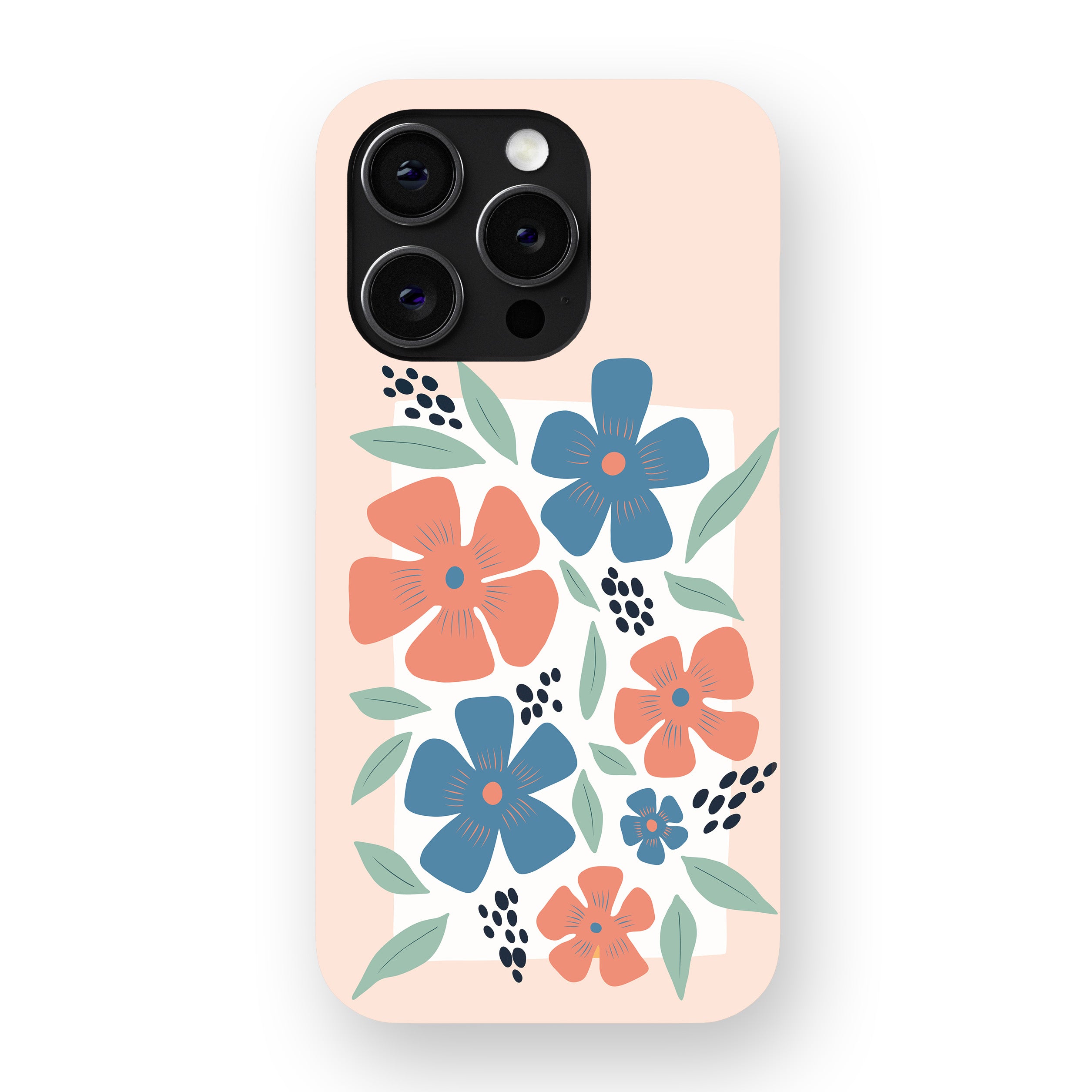 Ivory Bloom Phone Cover