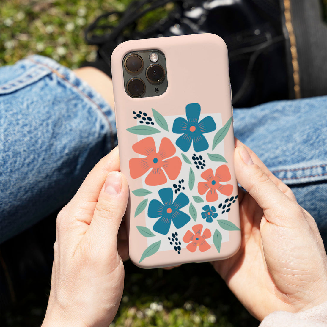 Ivory Bloom Phone Cover