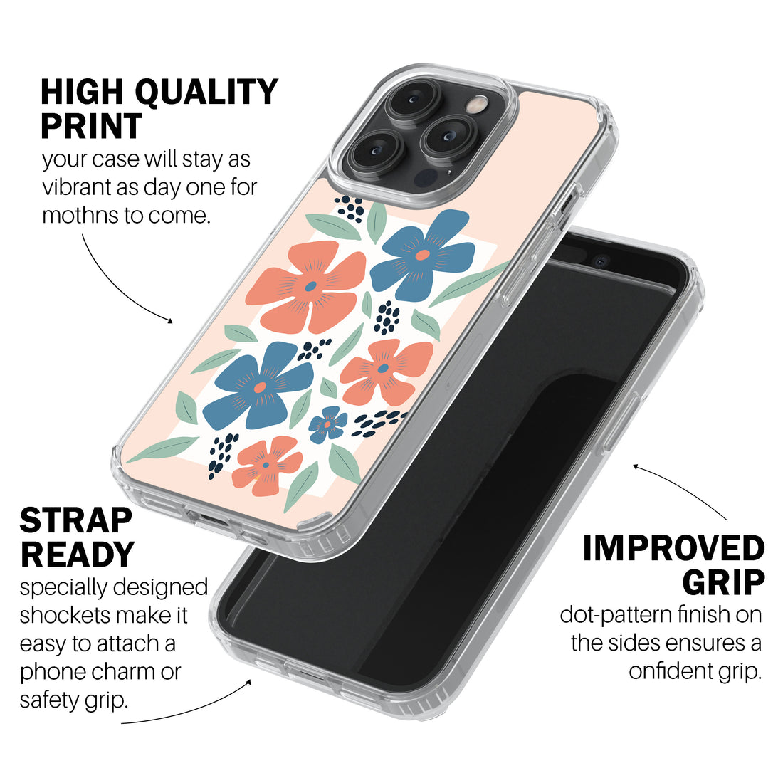 Ivory Bloom Phone Cover