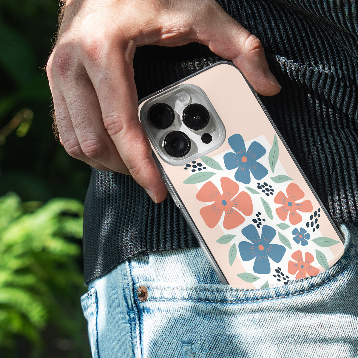 Ivory Bloom Phone Cover