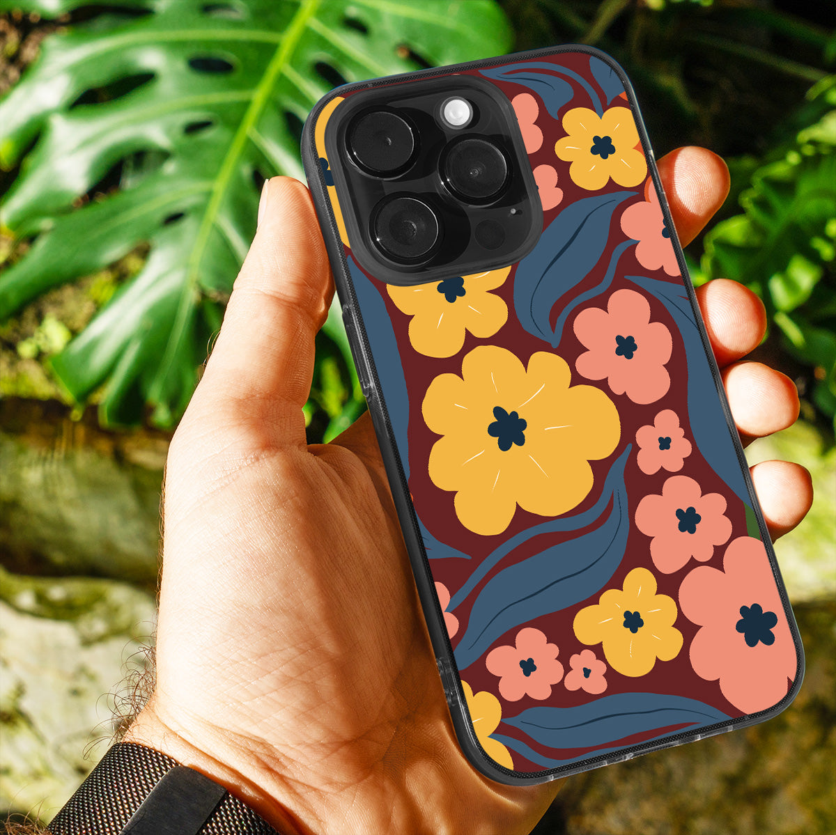 Midnight Bloom Phone Cover
