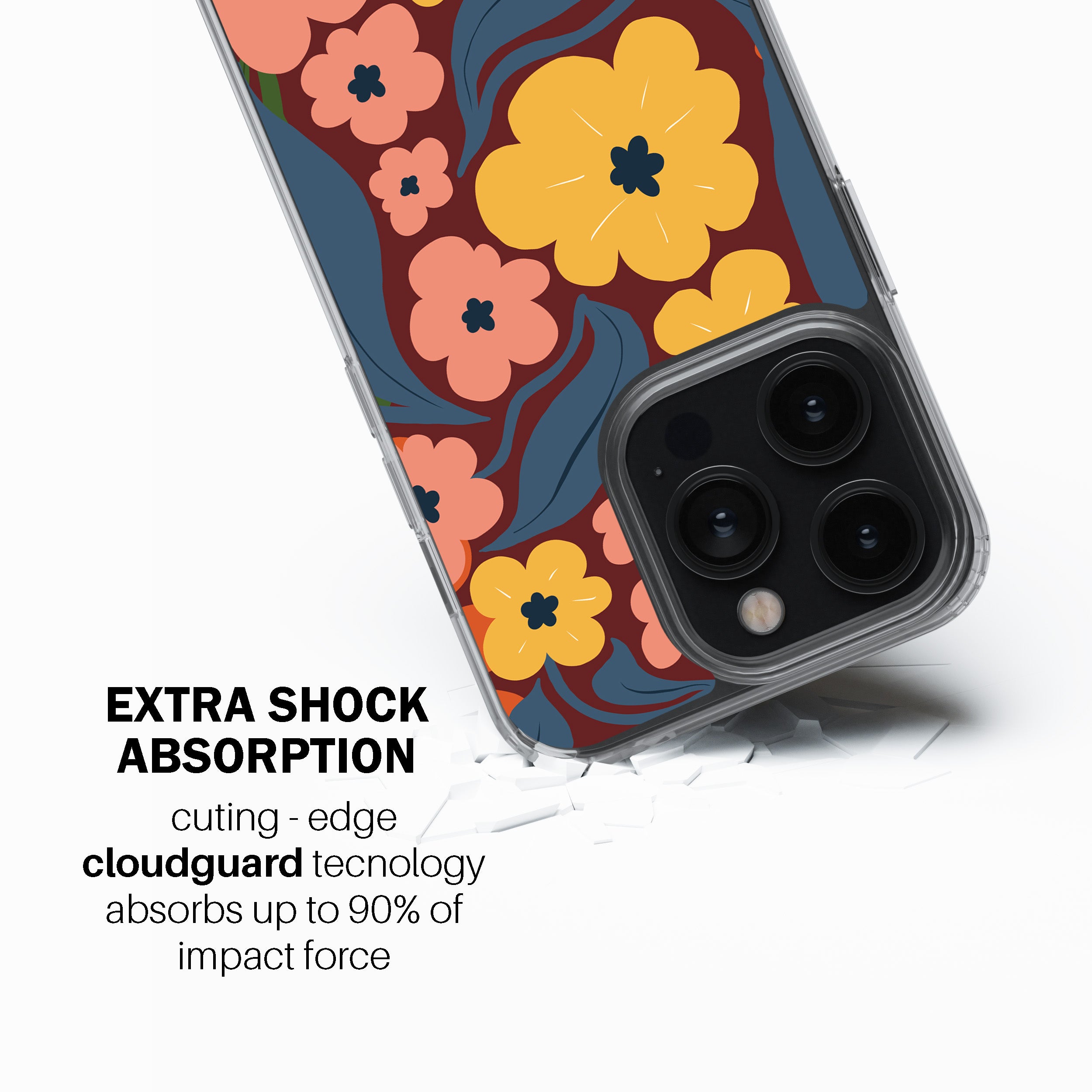 Midnight Bloom Phone Cover