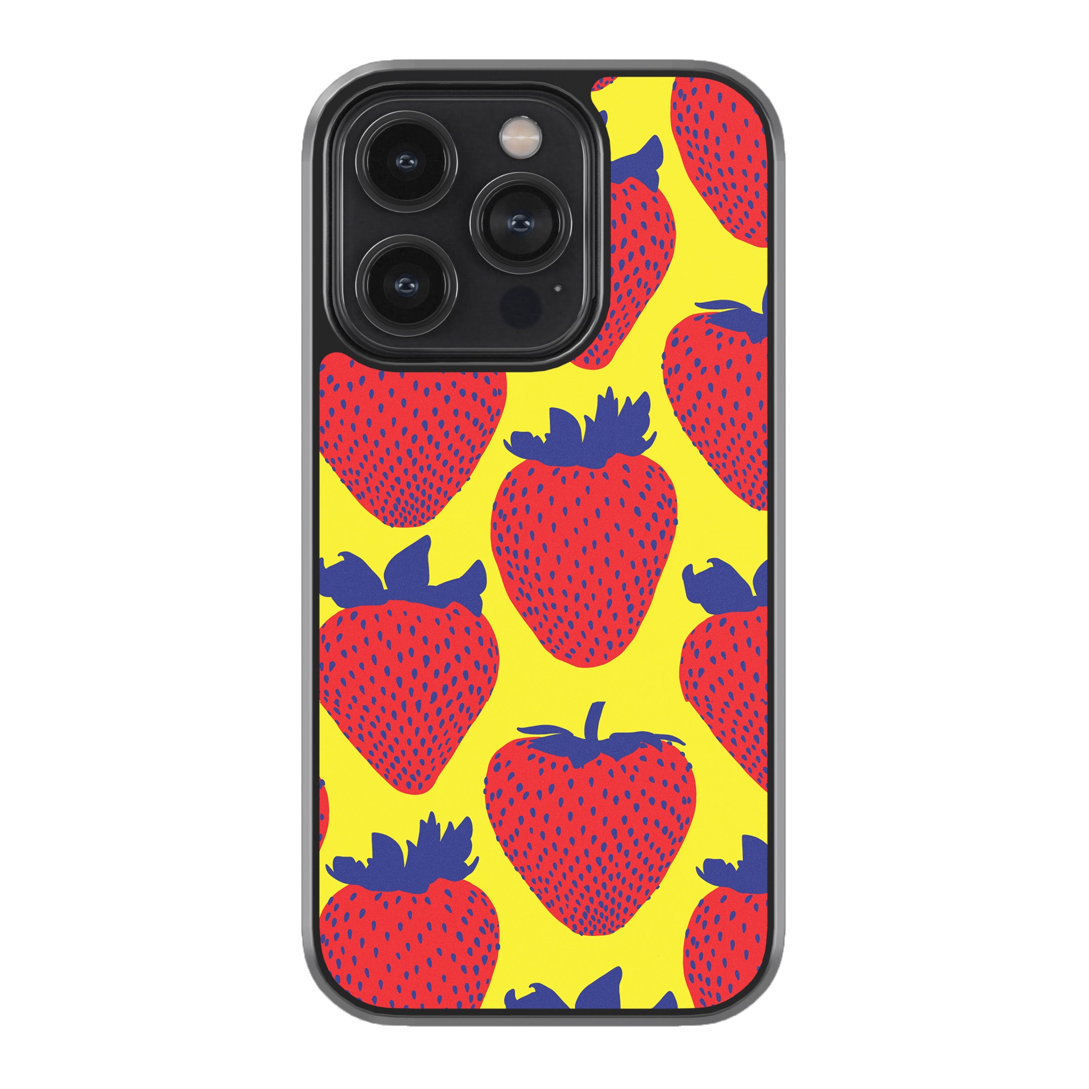 Electric Strawberry Red Phone Cover