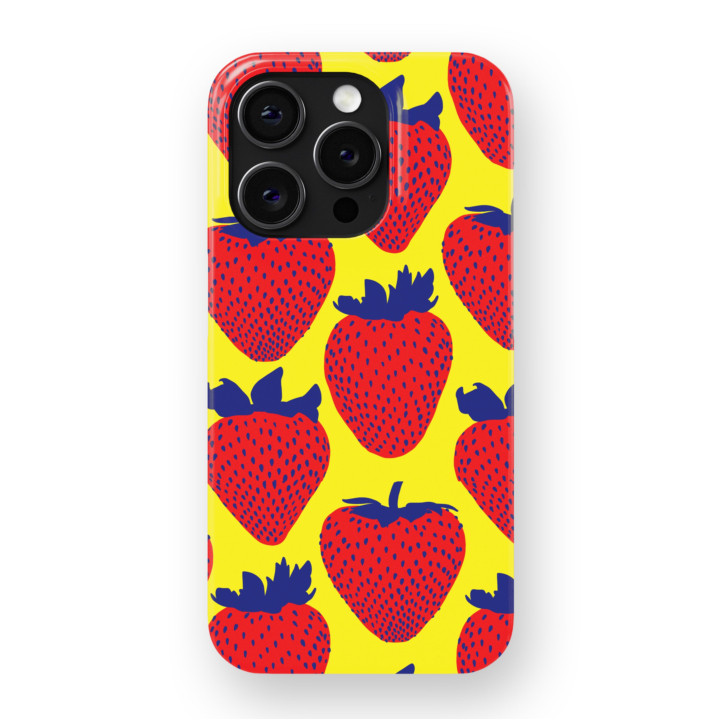 Electric Strawberry Red Phone Cover