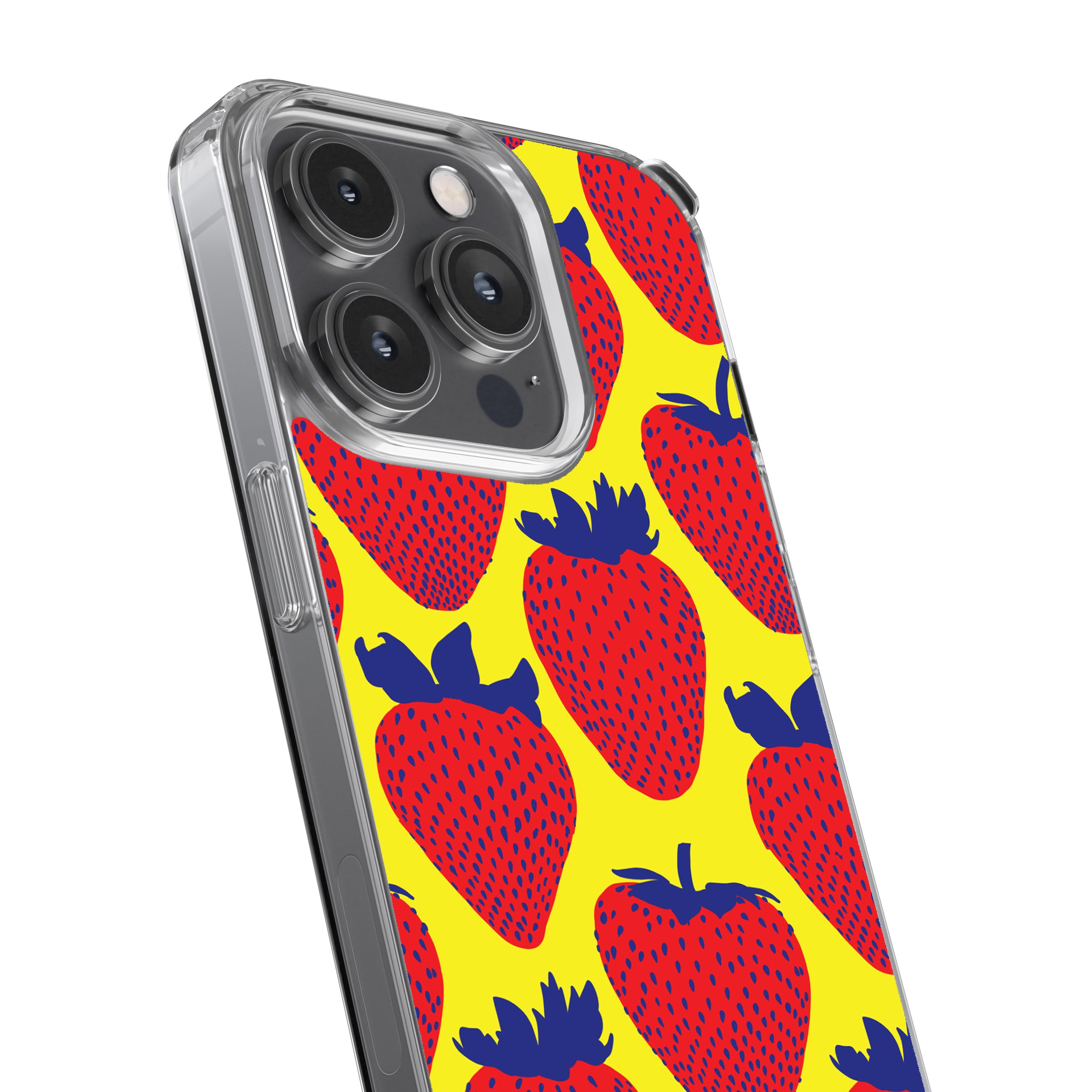 Electric Strawberry Red Phone Cover