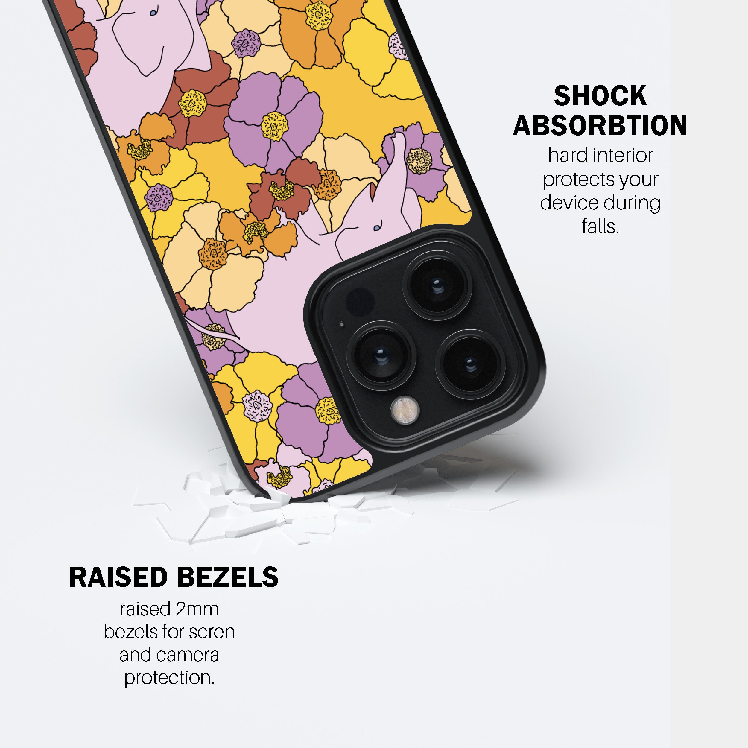 Elephant Blossom Phone Cover