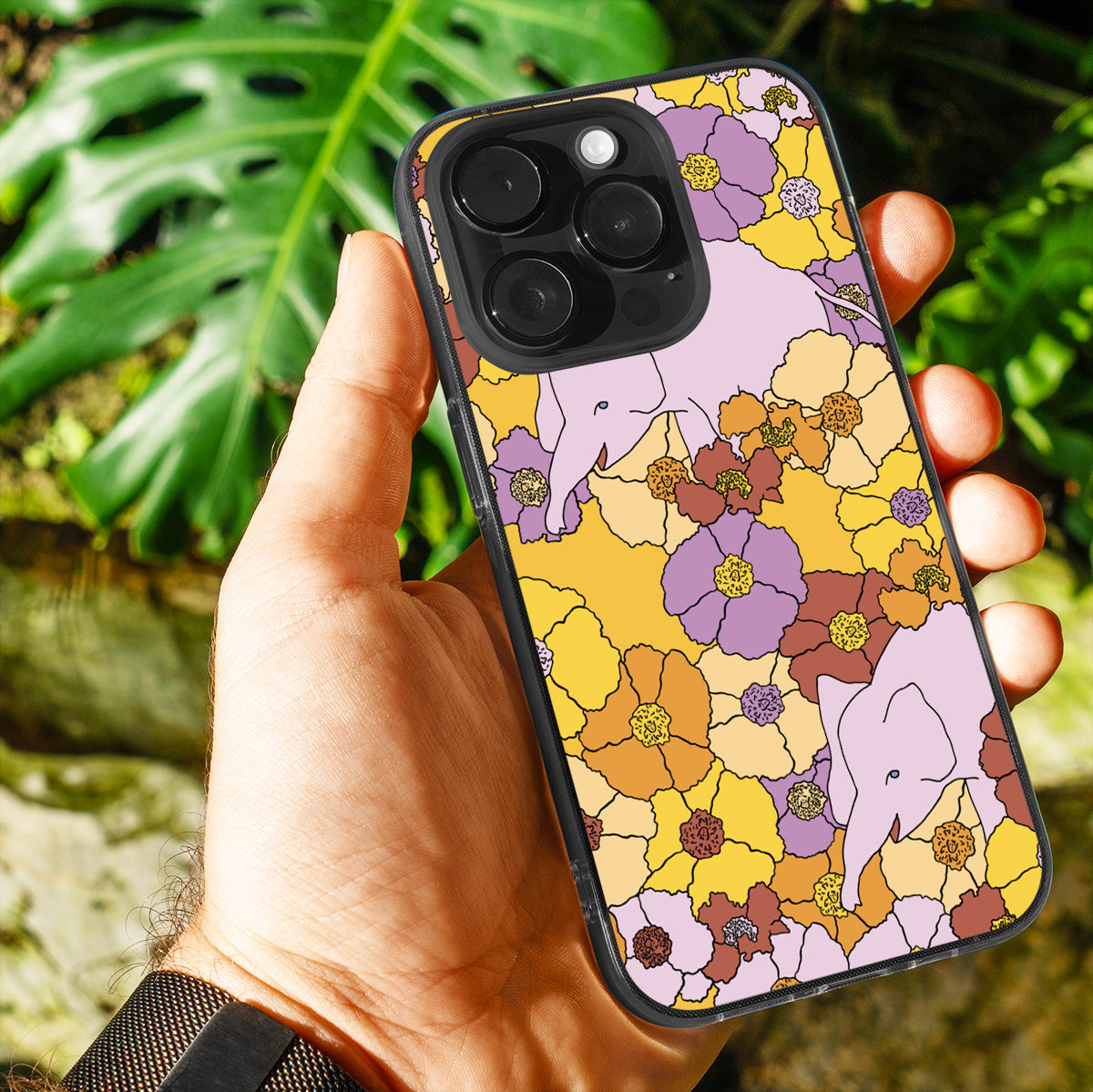 Elephant Blossom Phone Cover