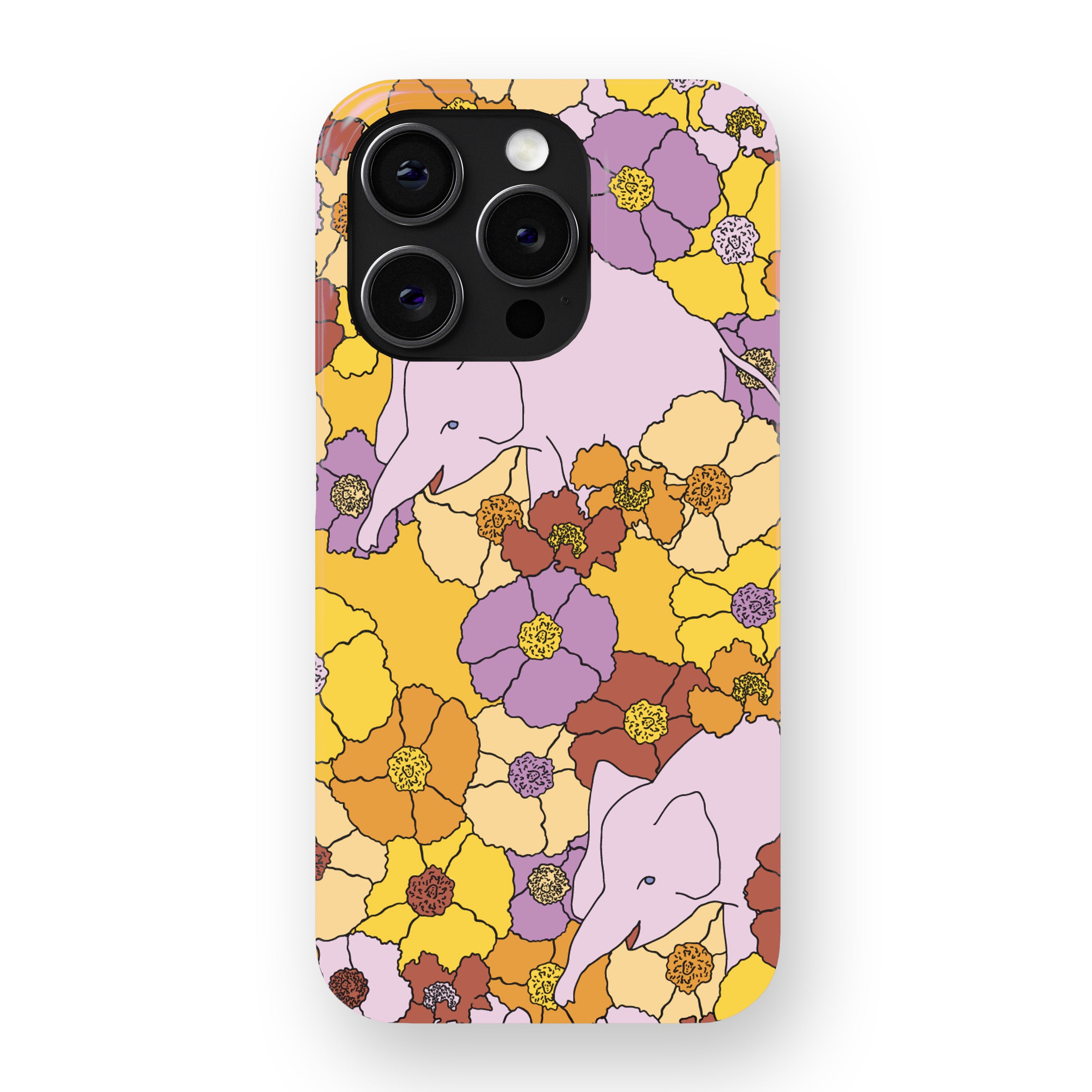 Elephant Blossom Phone Cover