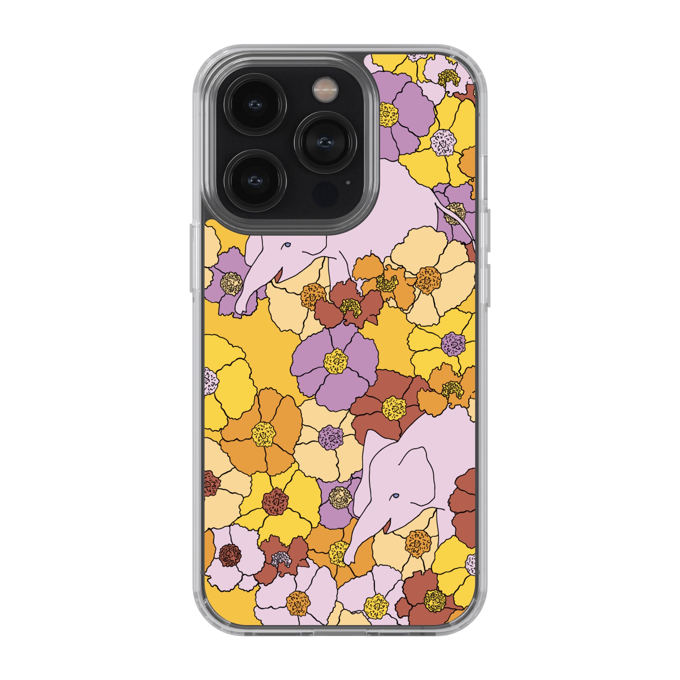 Elephant Blossom Phone Cover