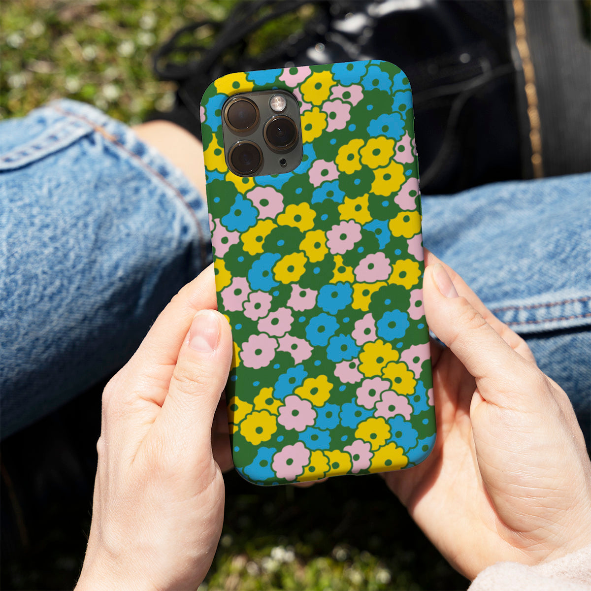 Flowerbed Phone Cover