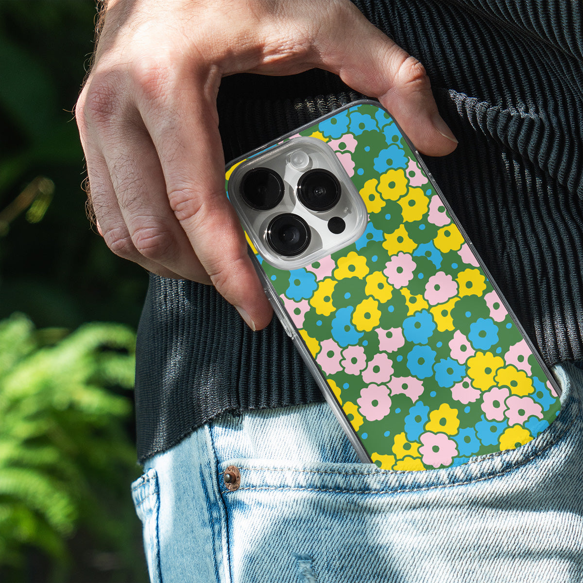 Flowerbed Phone Cover